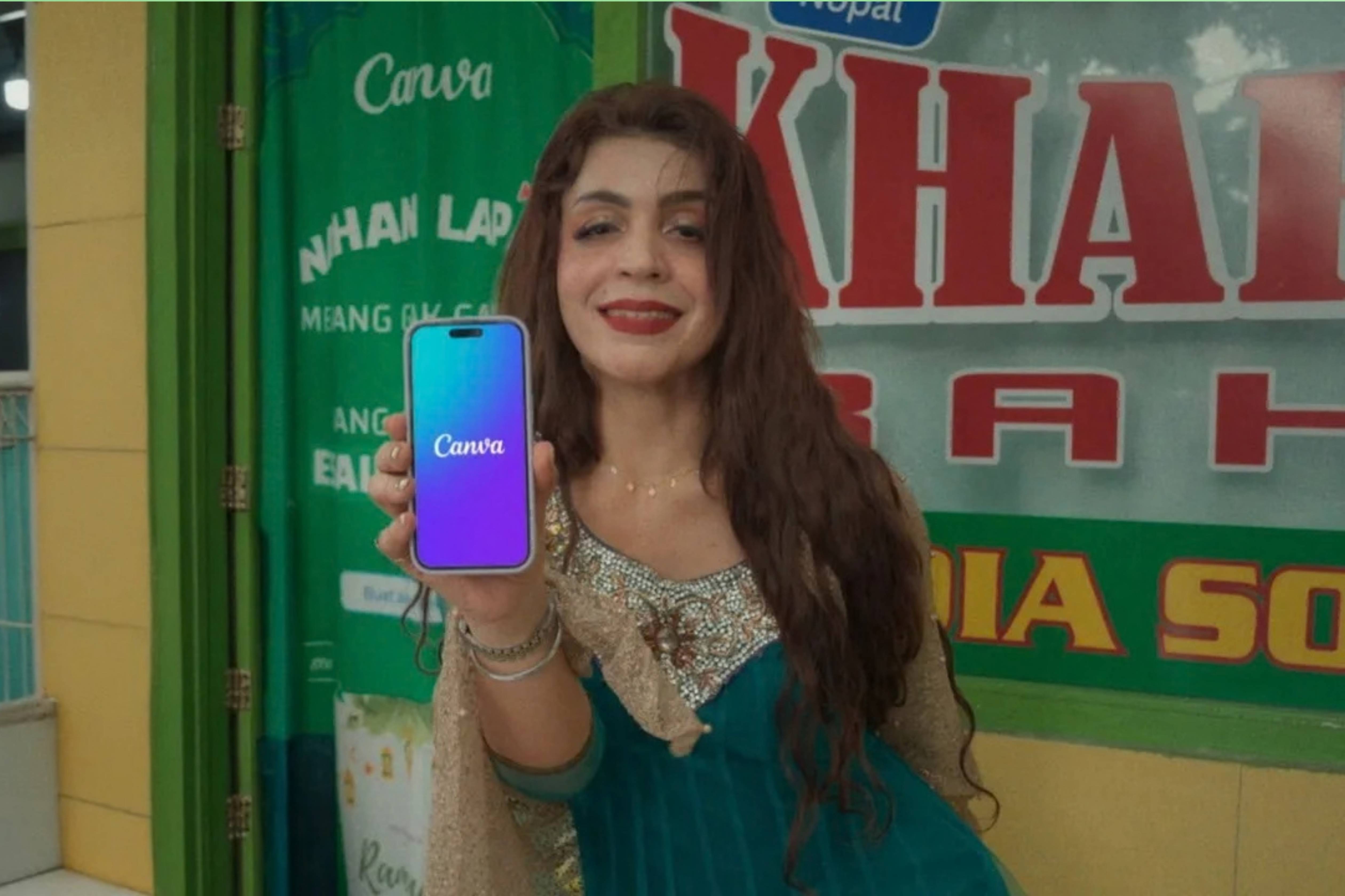 edit background hijau