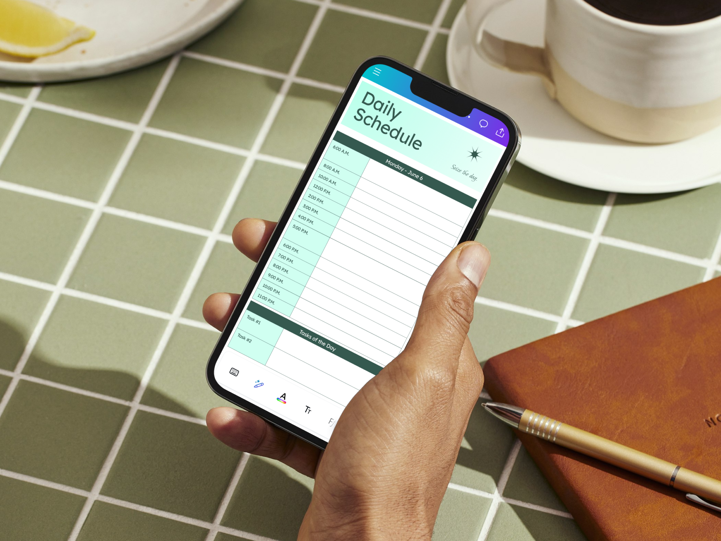 Control Daily File How to Make a Daily Schedule (Examples and Templates) | Canva