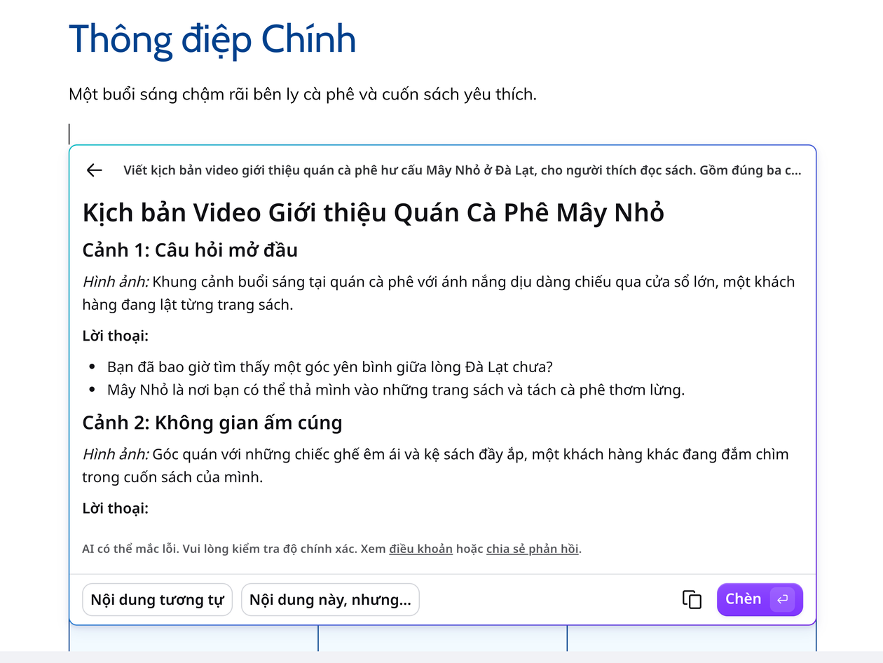 Có bản nháp từ ý tưởng và người xem bạn hướng đến Có bản nháp từ ý tưởng và người xem bạn hướng đến