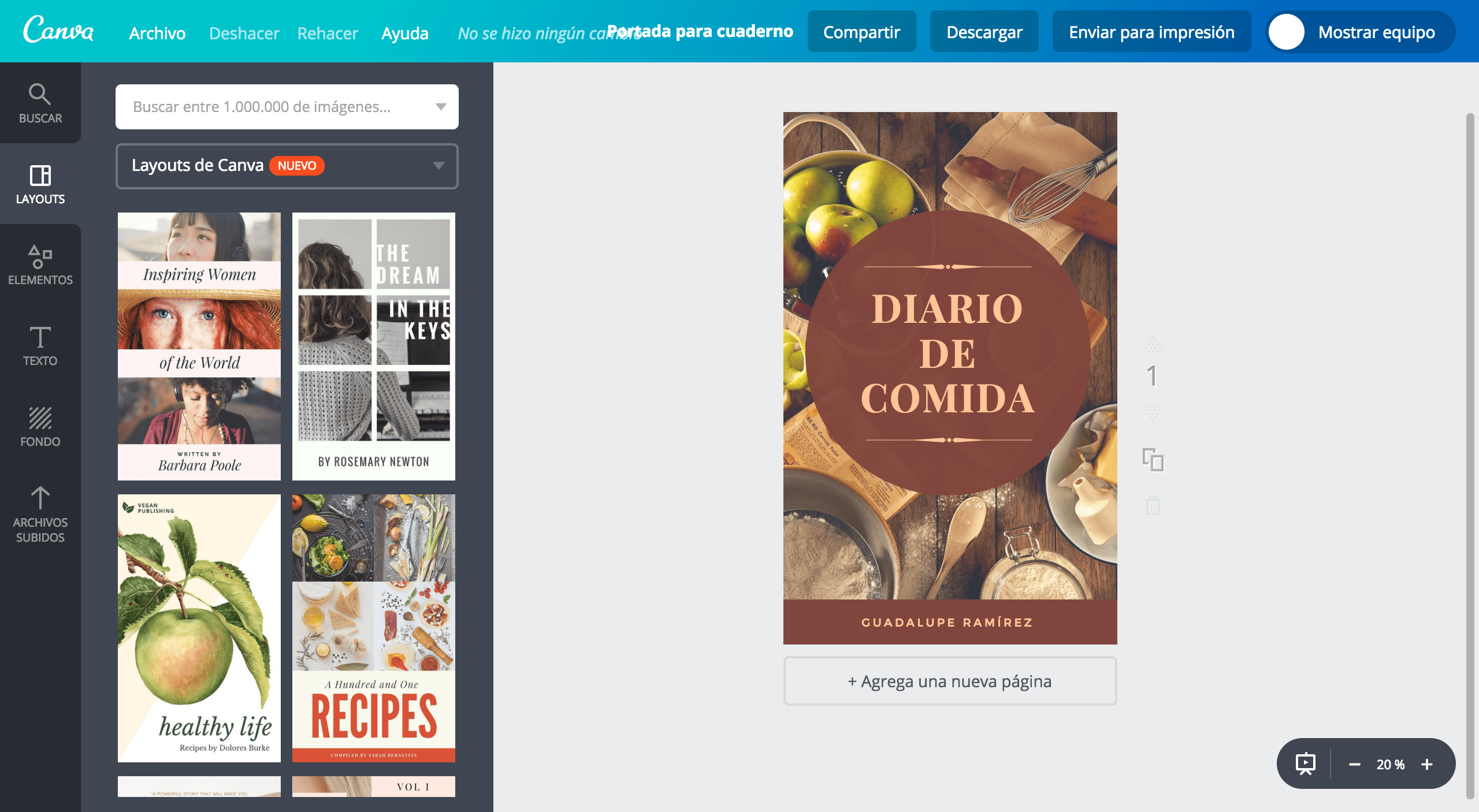 Portada para cuaderno de español Portada para cuaderno de español