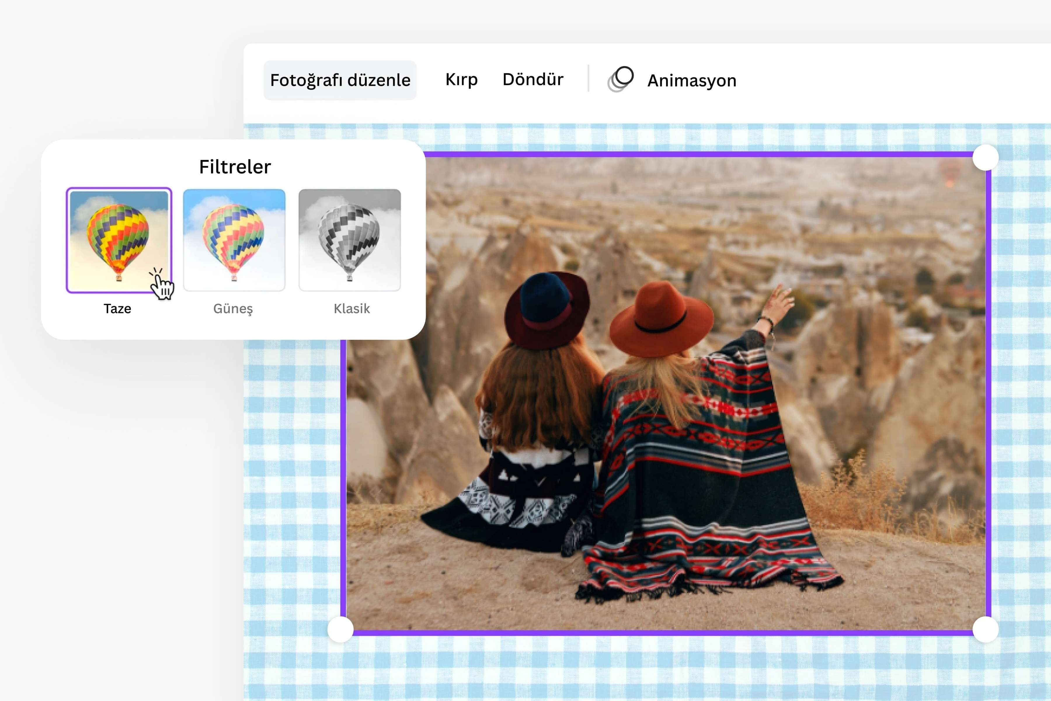 PNG dosyasını JPG çevirme - Canva