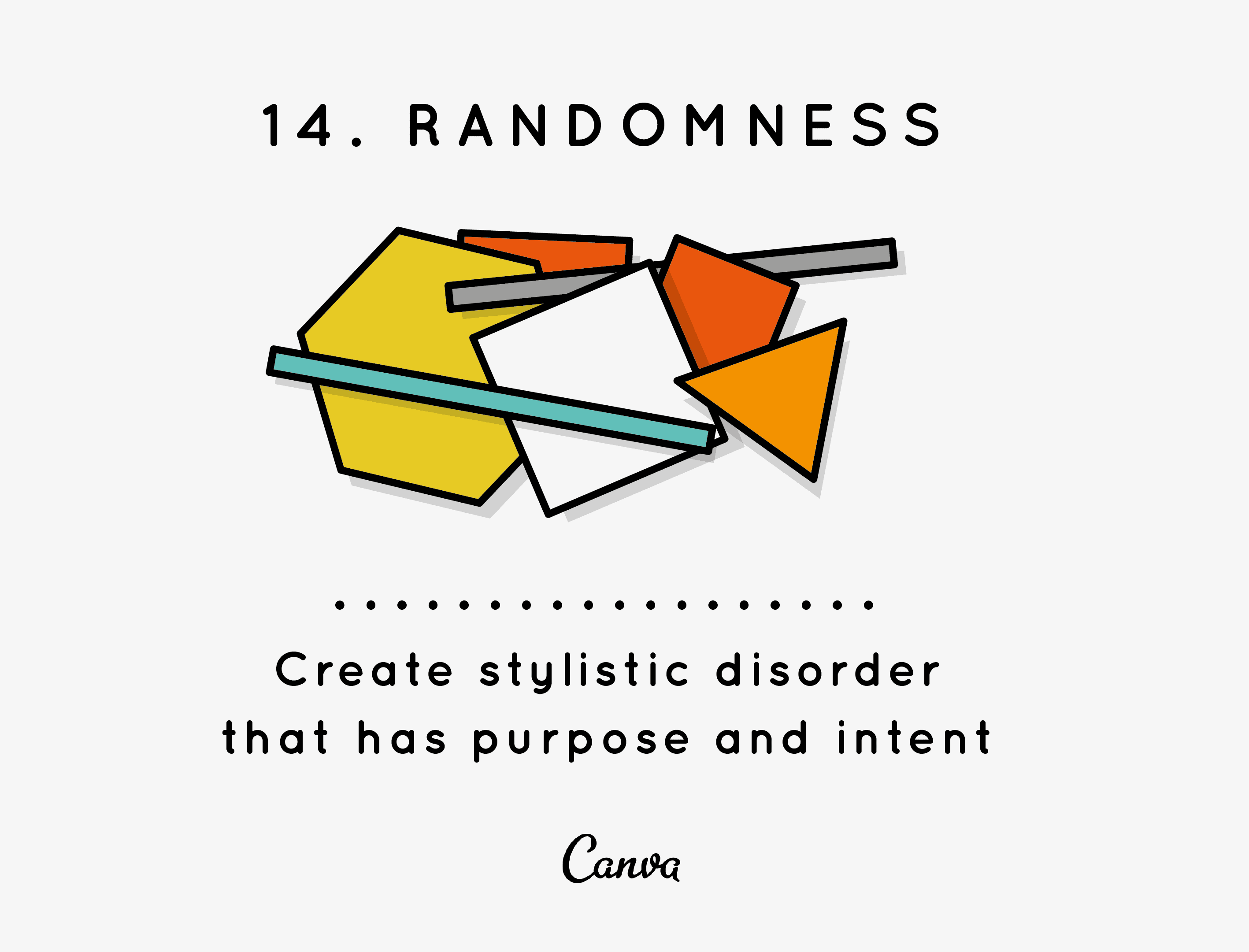 Randomness Creativity Design Elements and Principles - Tips and Inspiration By Canva