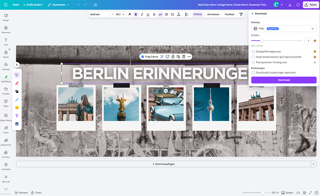 So kannst du ein Facebook-Cover erstellen