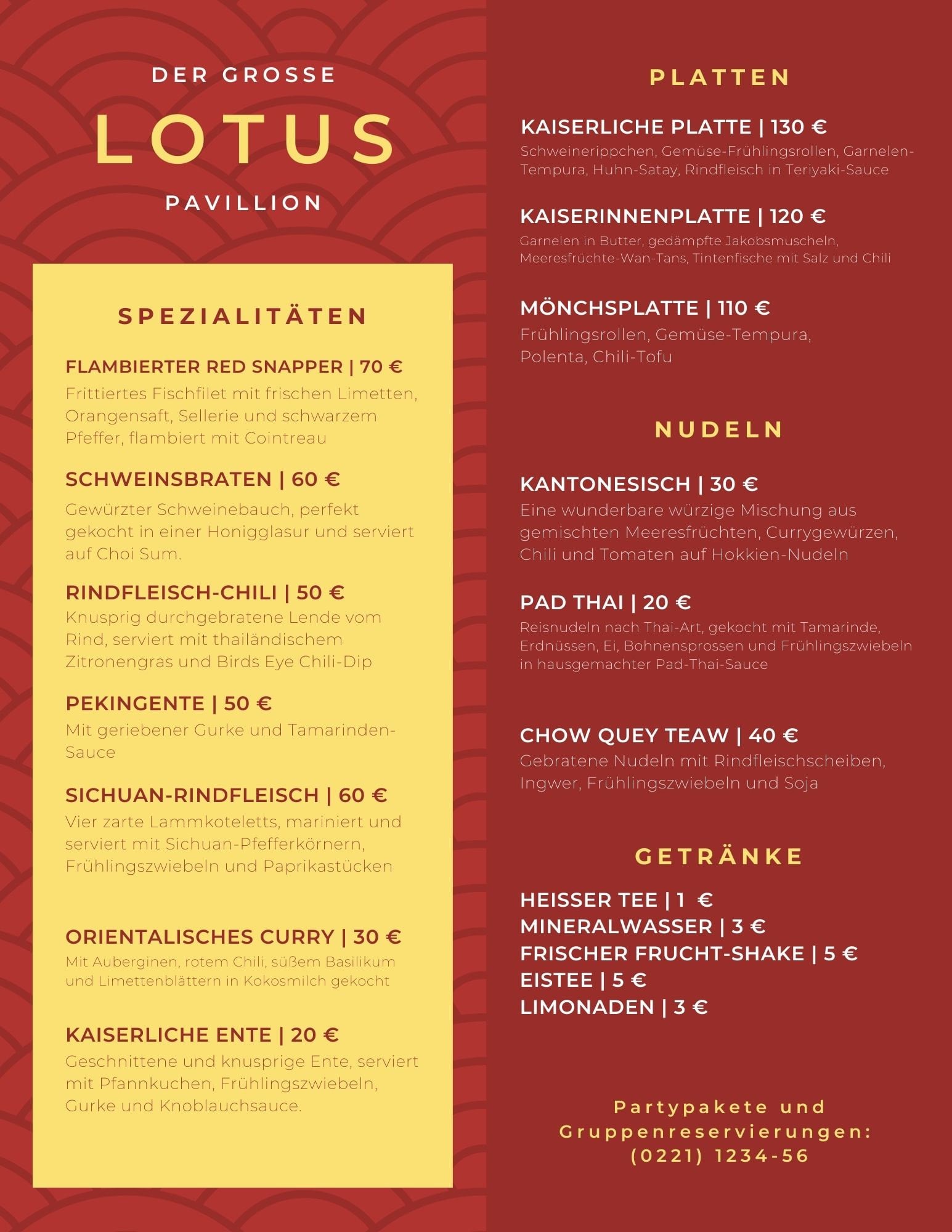 31 moderne Speisekarten-Vorlagen für jede Art von Restaurant