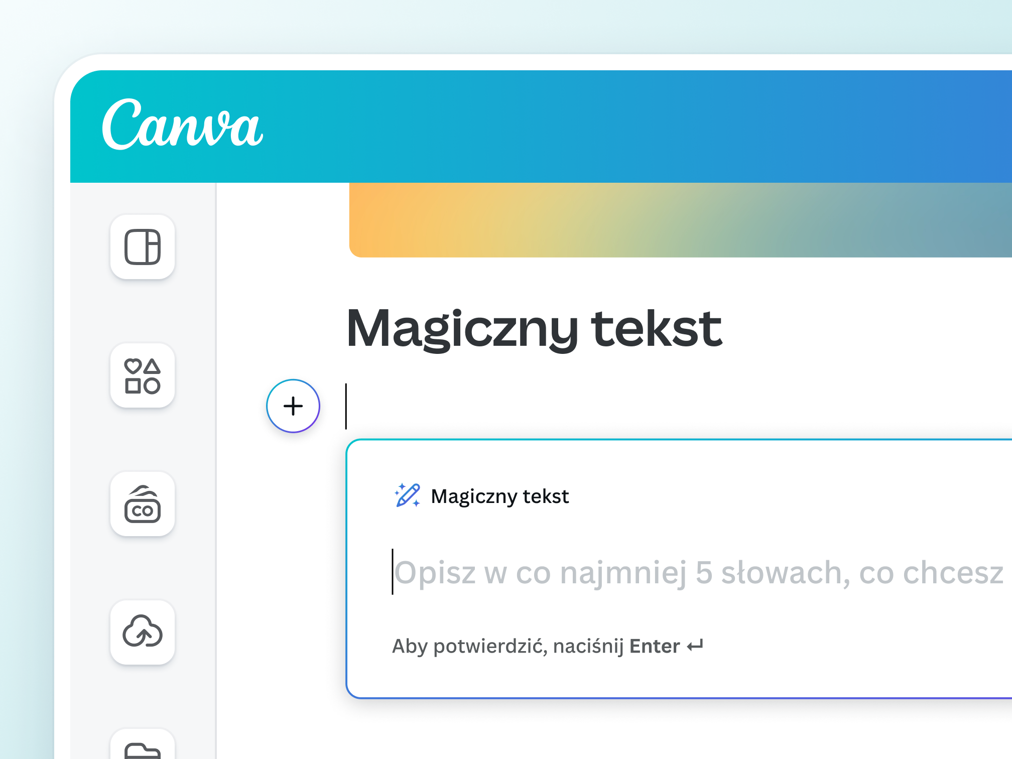 Preview of Magic Write tool on Canva Docs