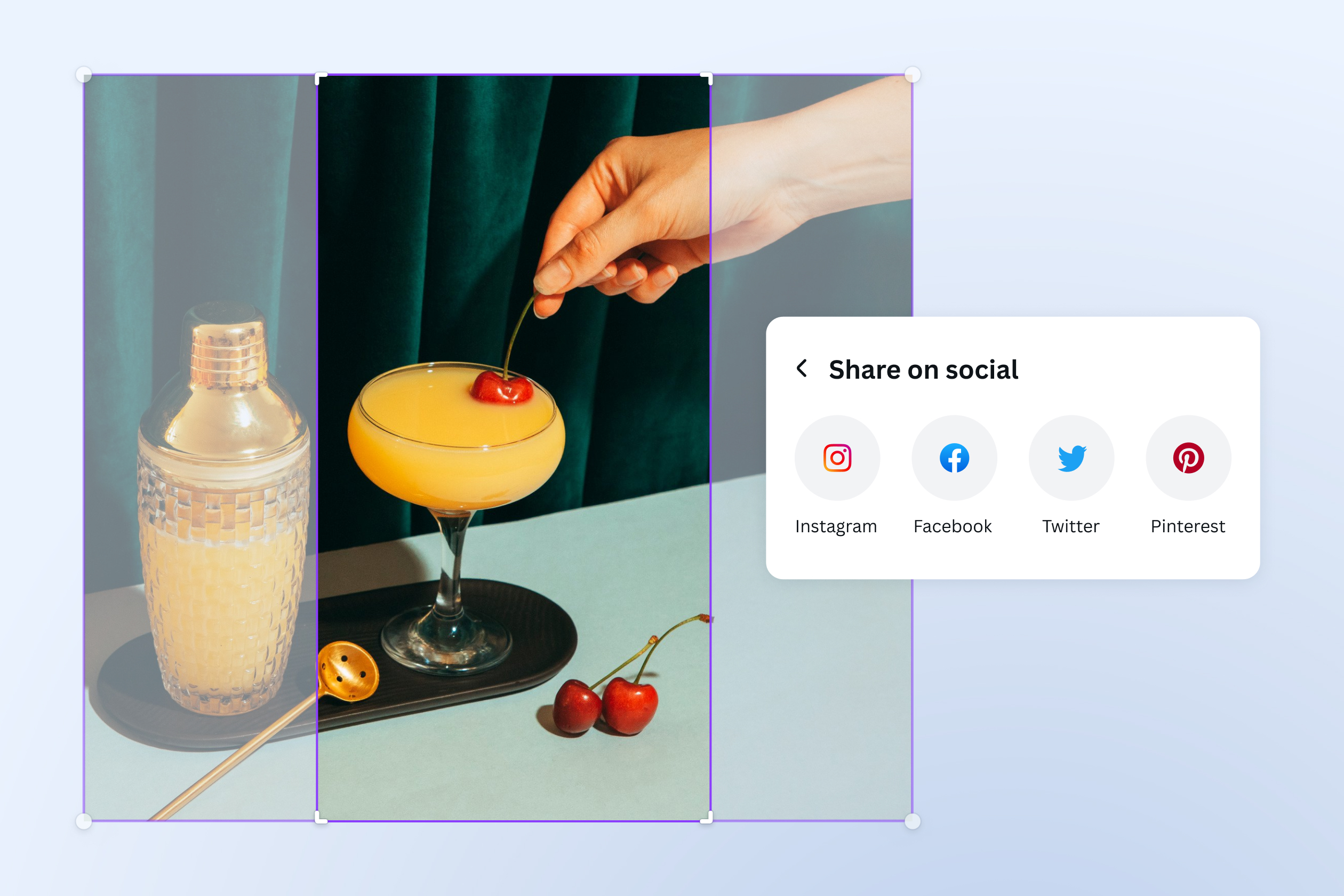 Vidéo redimensionnée au format reel Instagram avec Canva