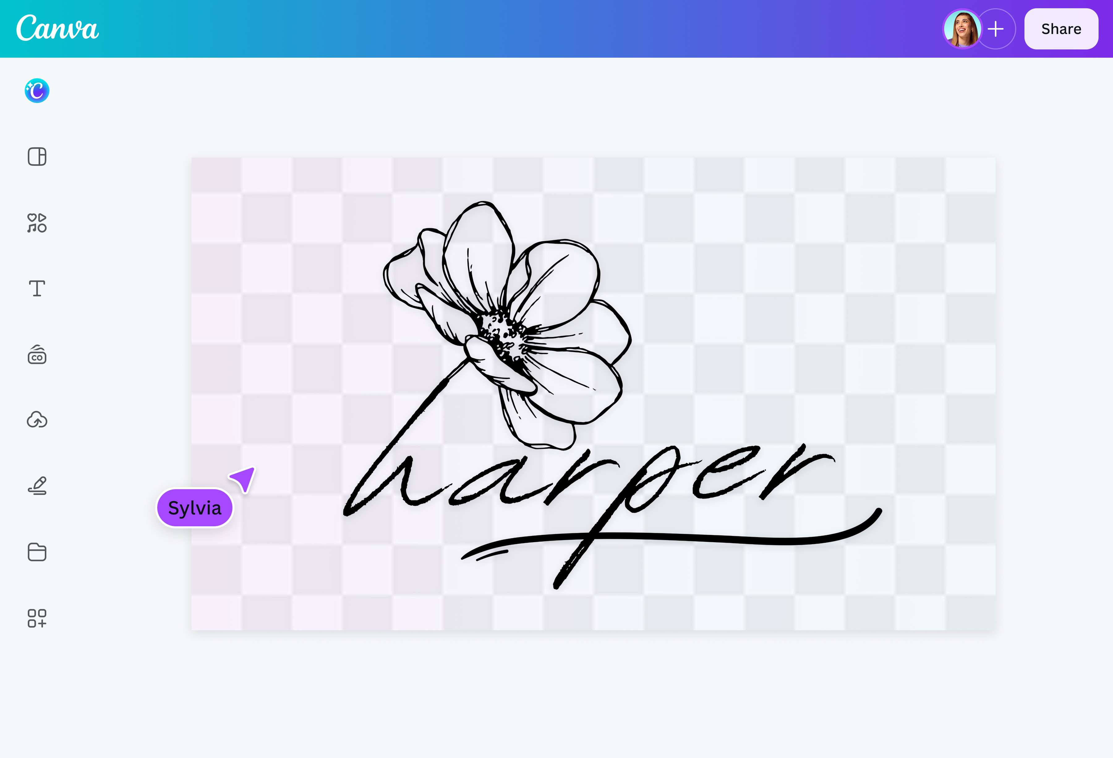 How to remove the background from a signature