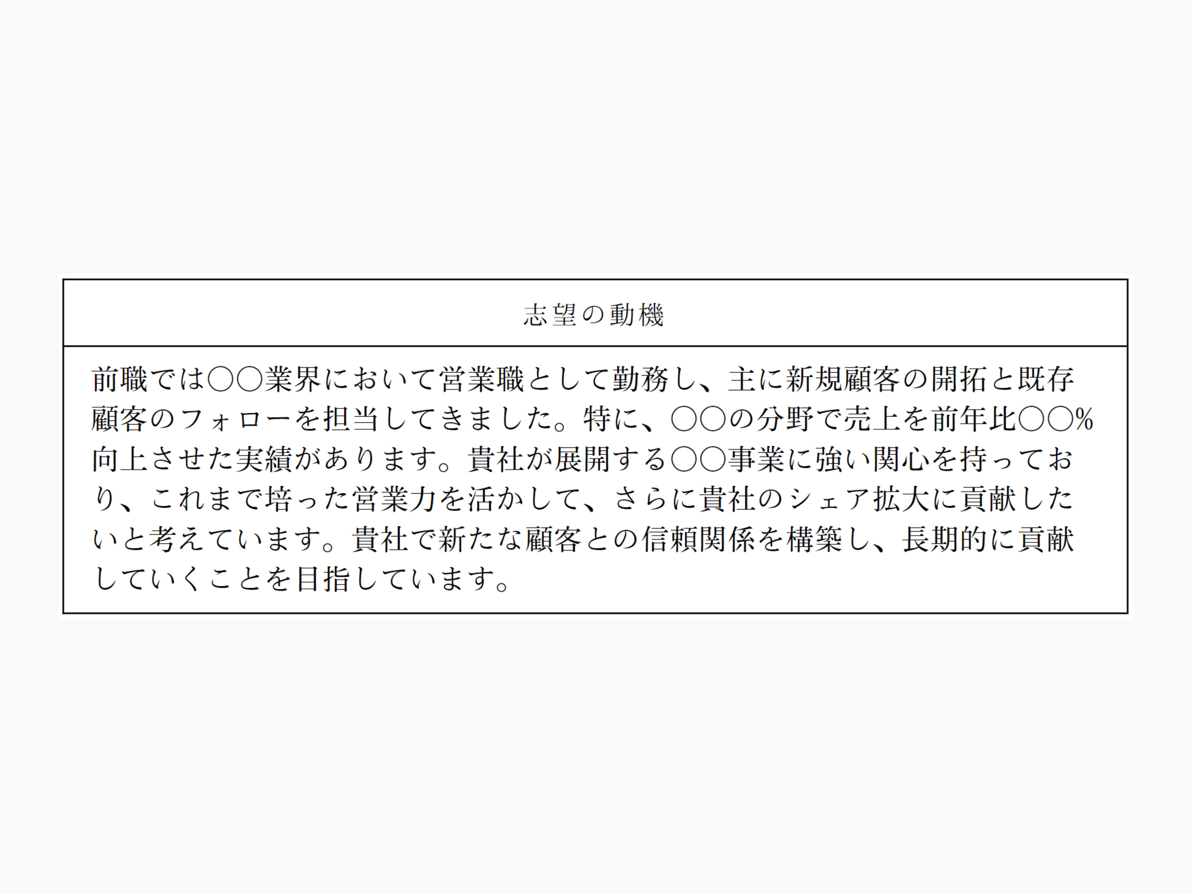 履歴書の志望動機・志望理由の例文と書き方 | Canva