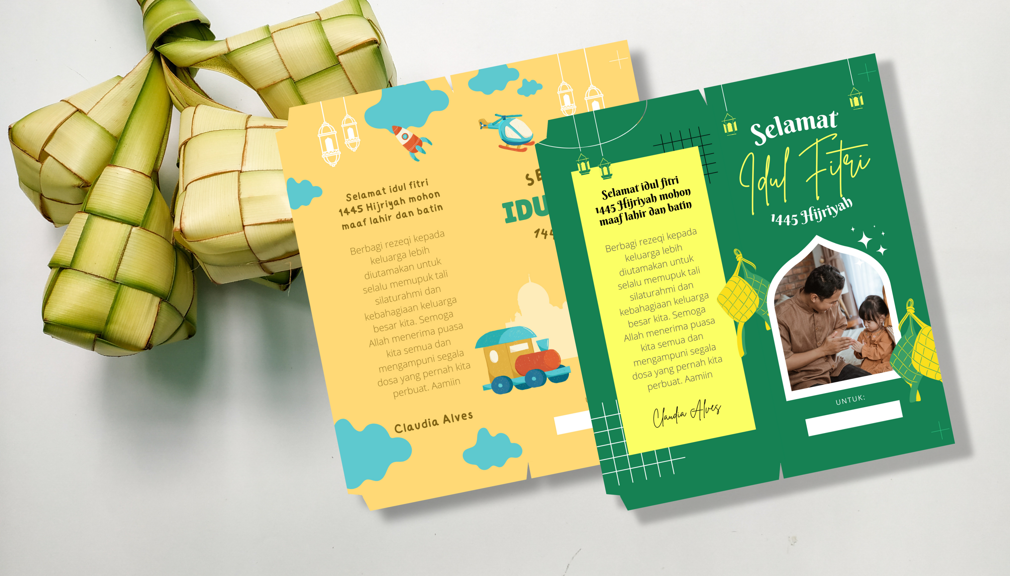 desain amplop lebaran
