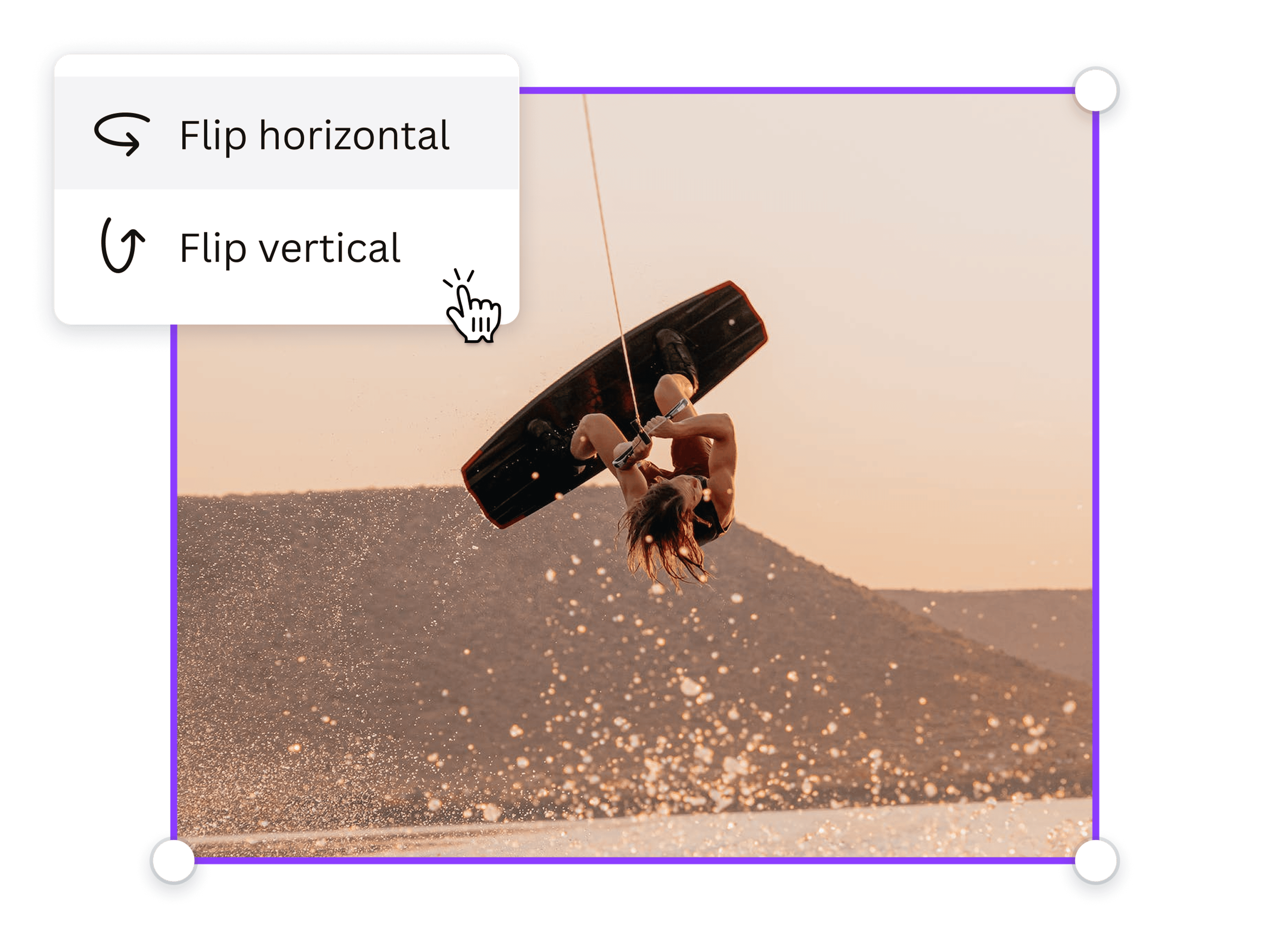 Rotate Image Feature Banner