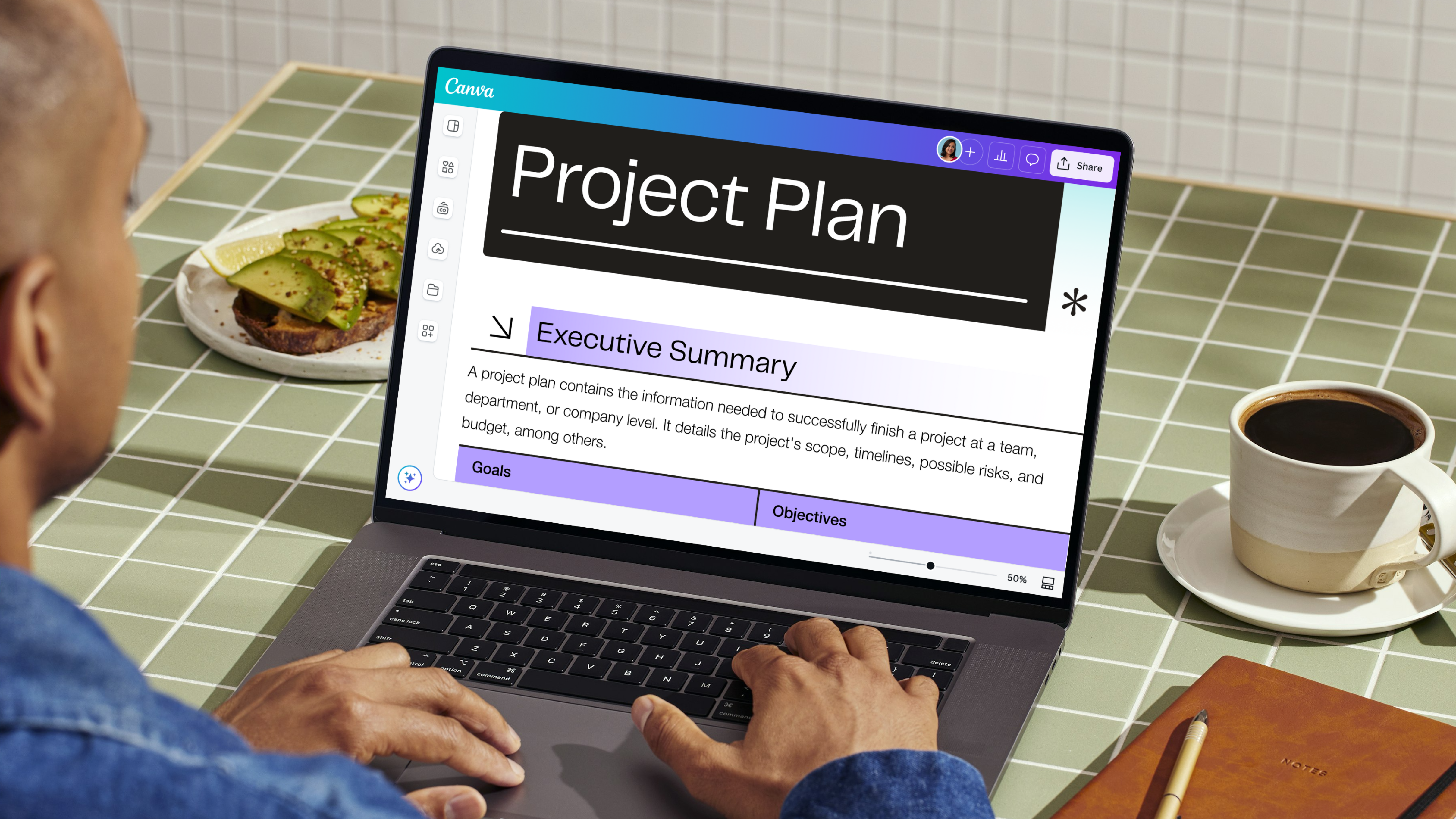 Project plan: scopri come creare un piano di progetto online | Canva