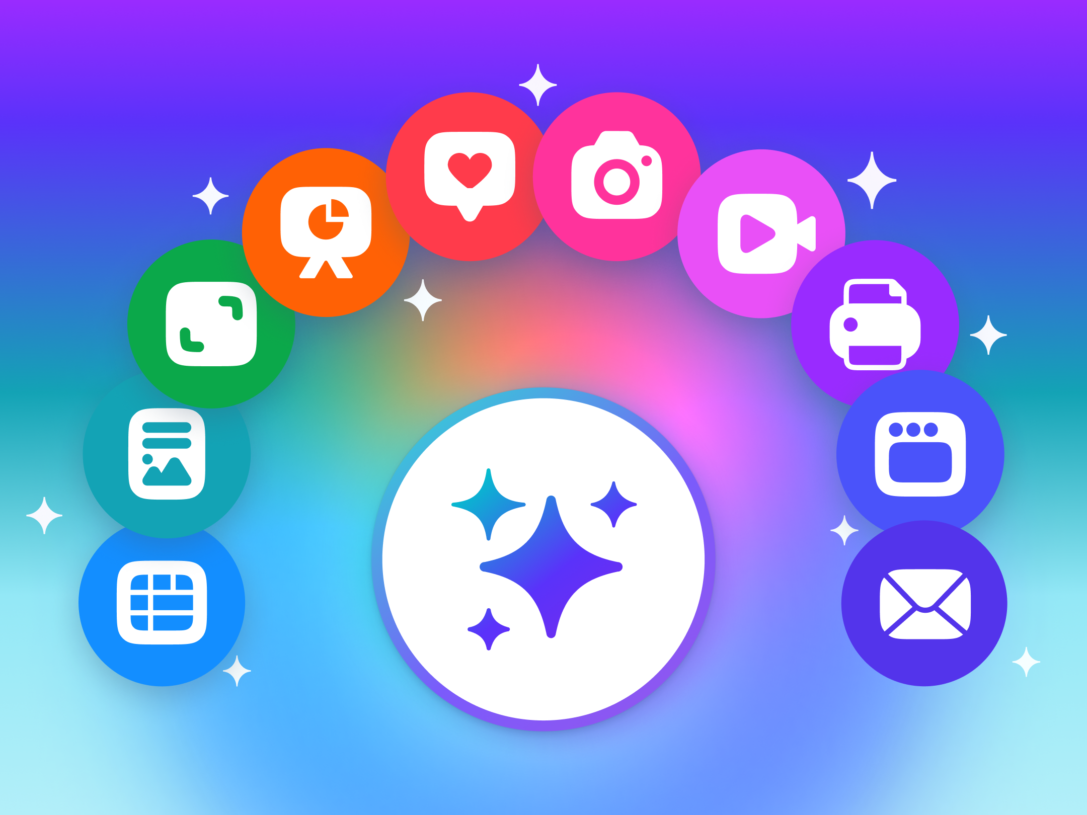 Preview of Canva visual suite