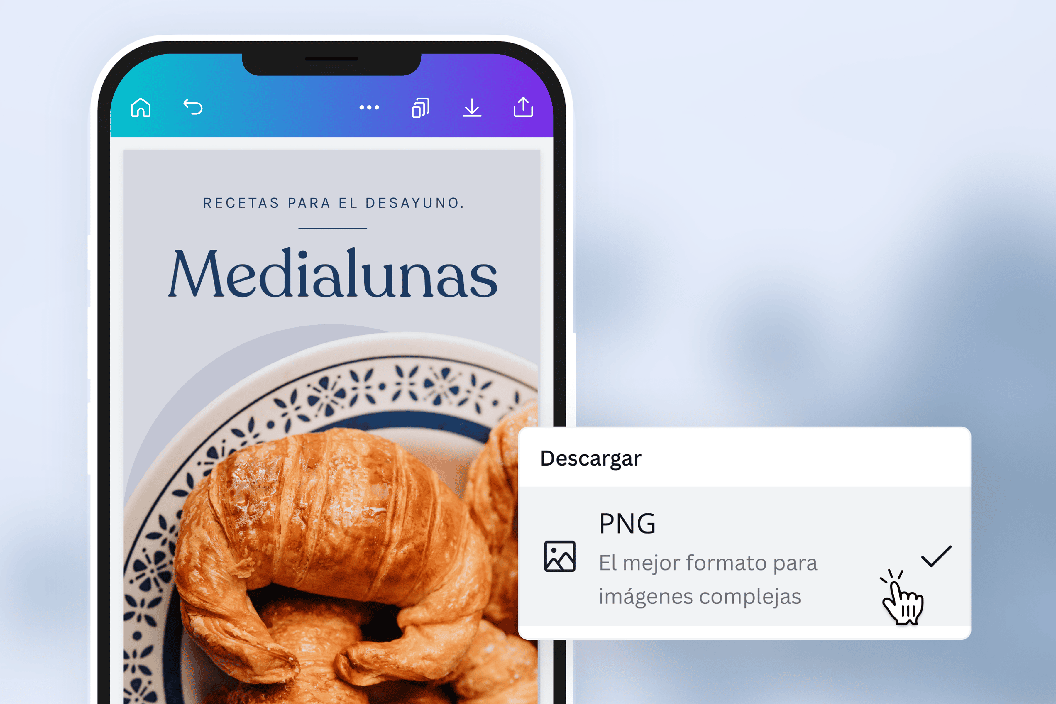 Publicidad con imagenes transparentes
