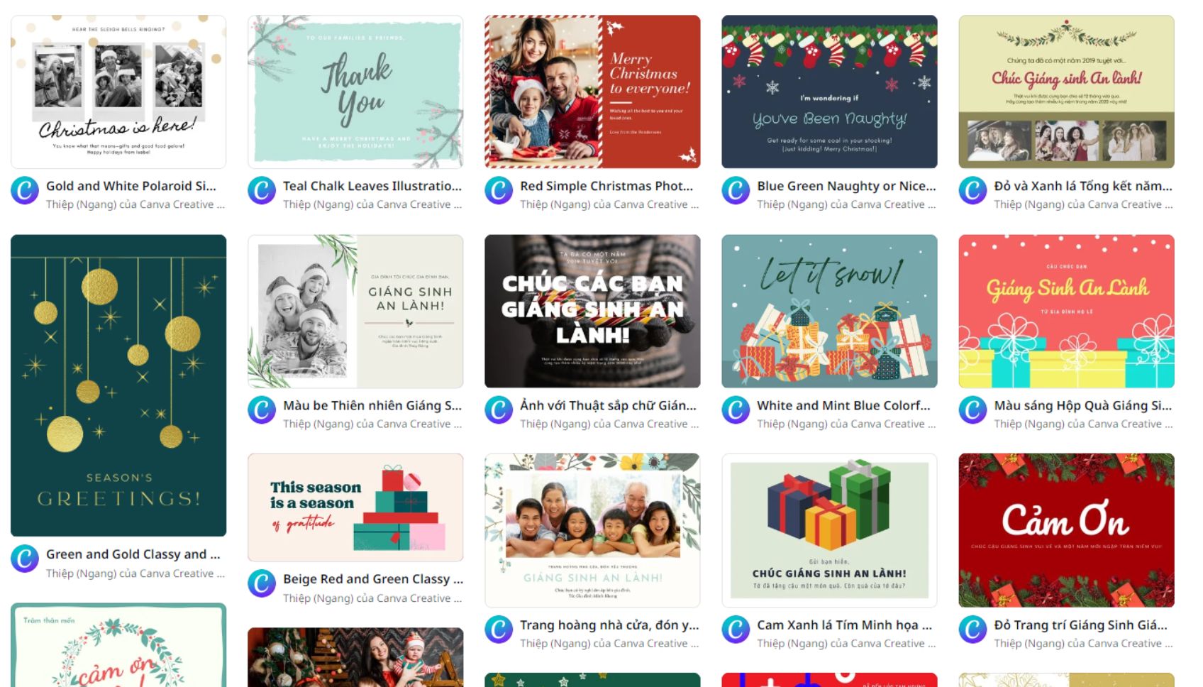 Thiết kế Thiệp giáng sinh Thiết kế Thiệp giáng sinh