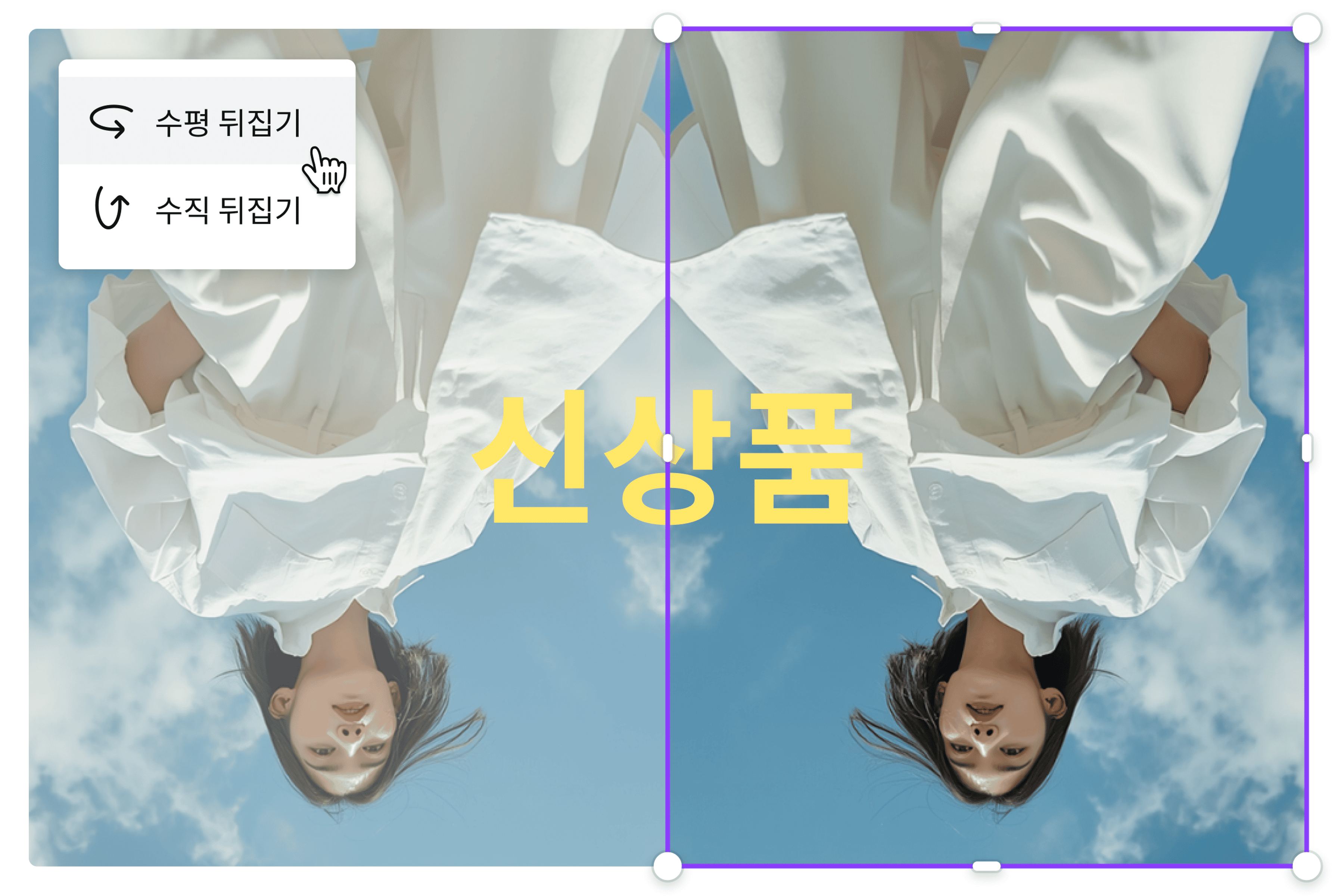 이미지 반전하기