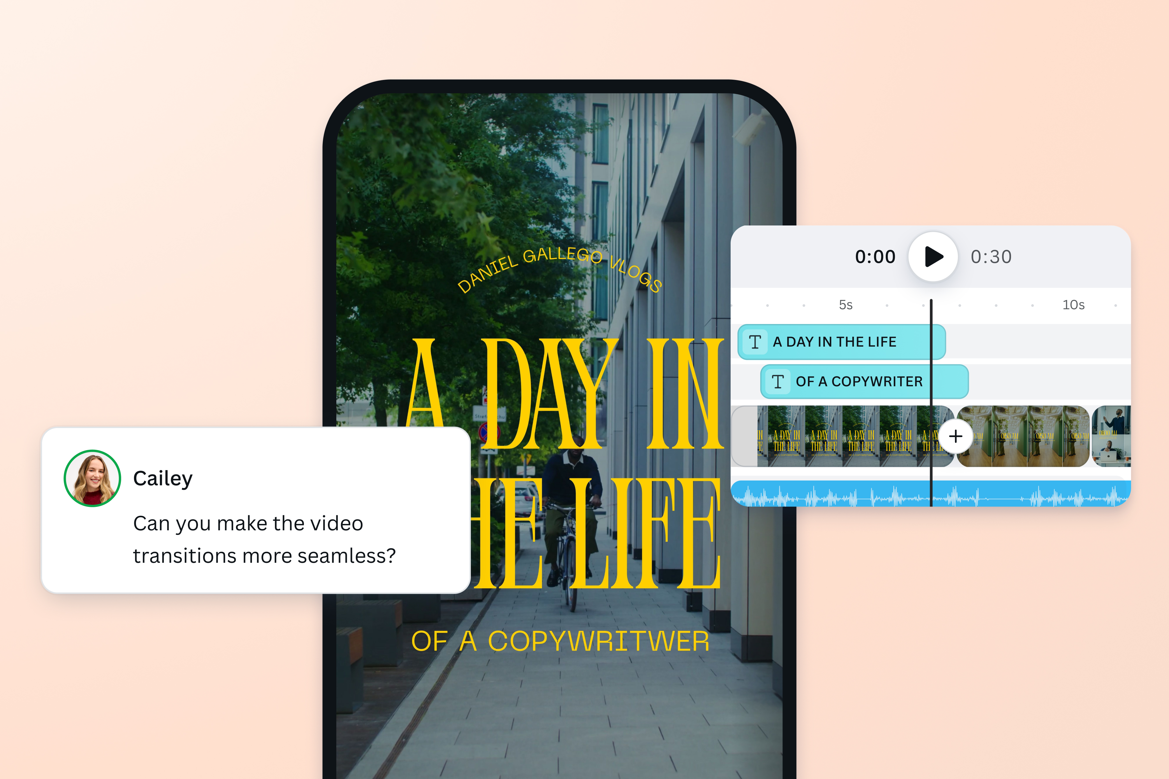 Collaborate in real time