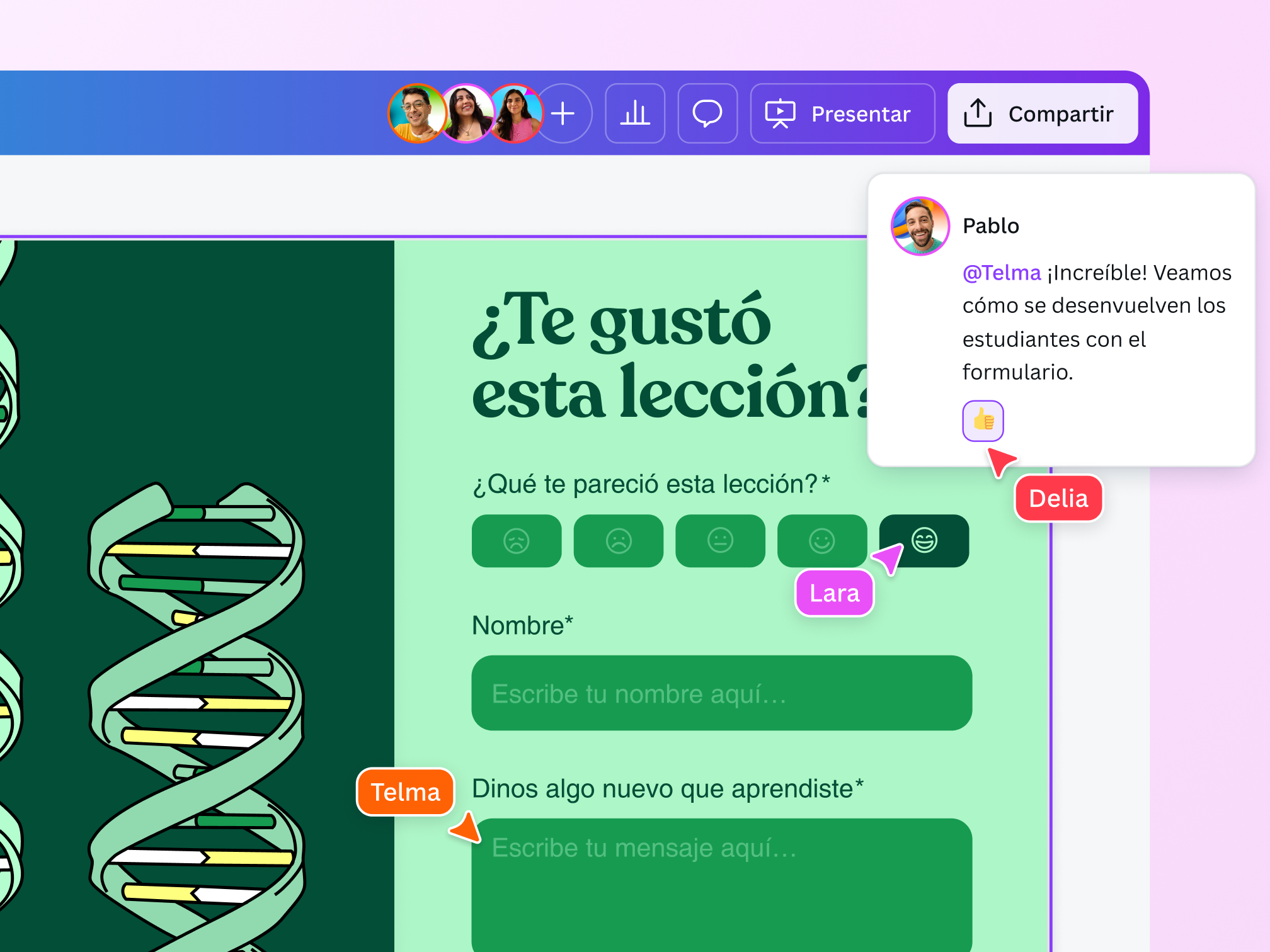 Easy form sharing and collaboration