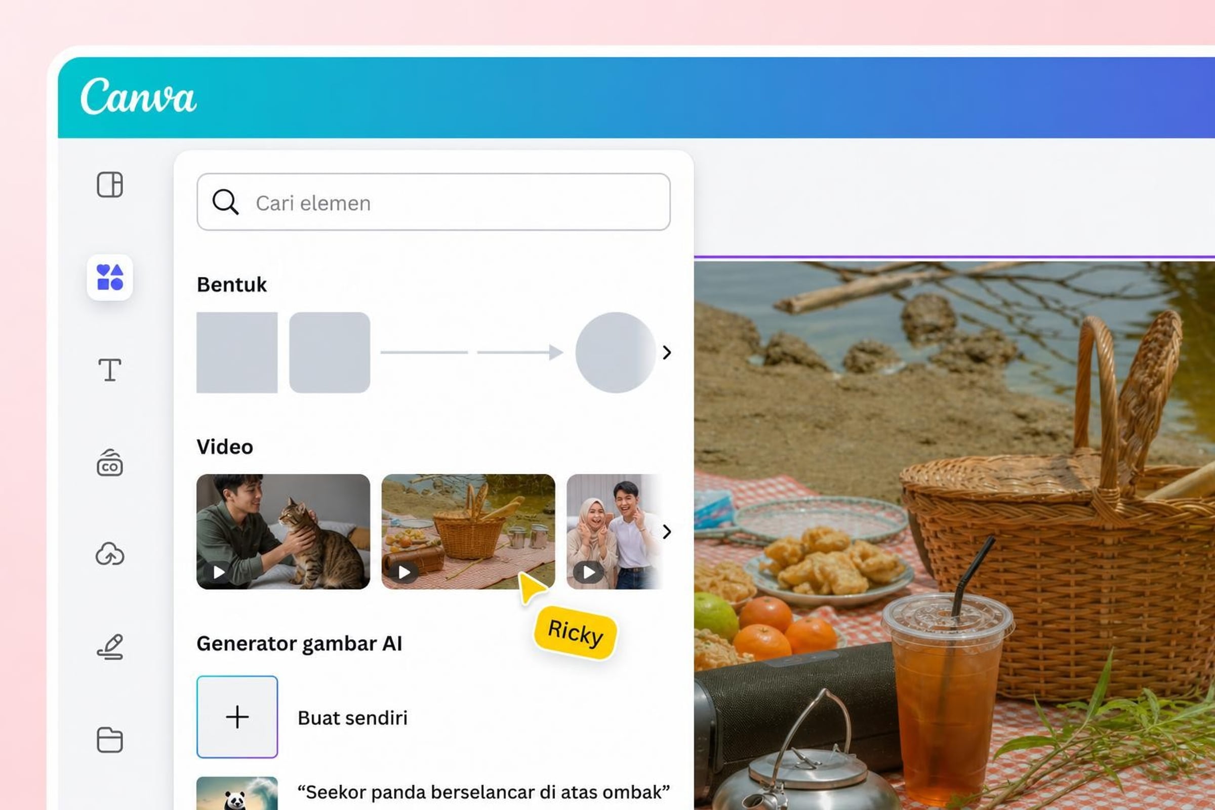 stok video gratis canva