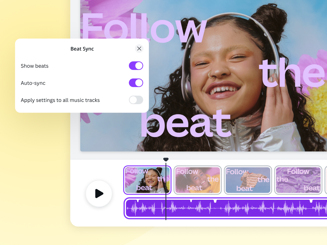 Preview of the Lemon8 Post creator on Canva