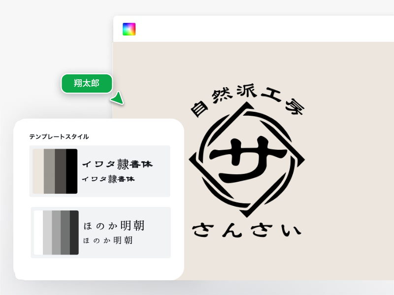 rite.noi　✾ DC20-O-5｜O-336　ロゴ作成 無料のロゴメーカー：おしゃれなロゴマークのデザインを作成