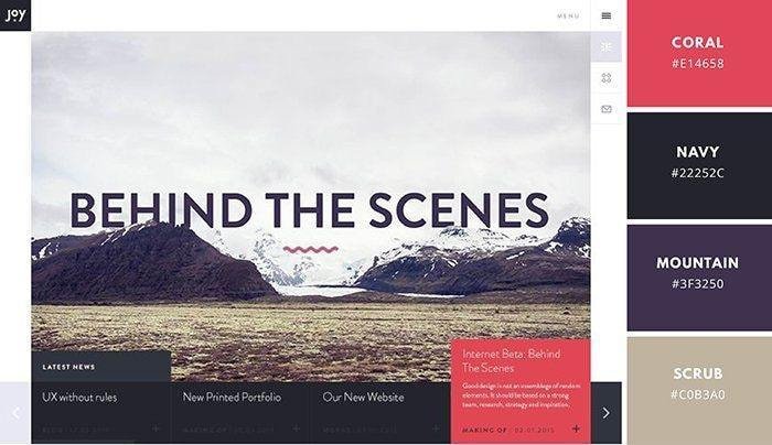 Website Theme Simple Color Designer-approved website color schemes