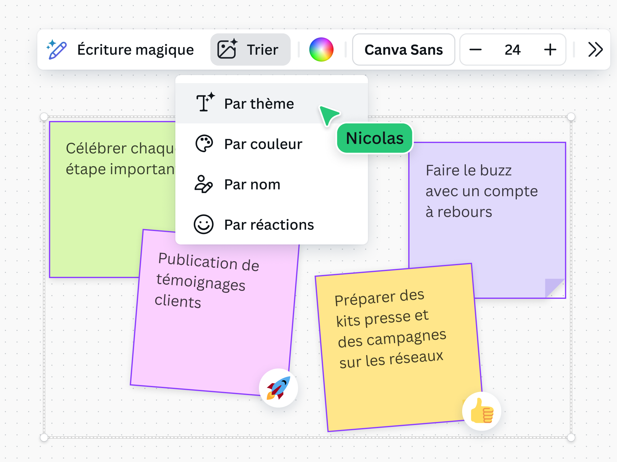 A preview of idea visualization on a whiteboard