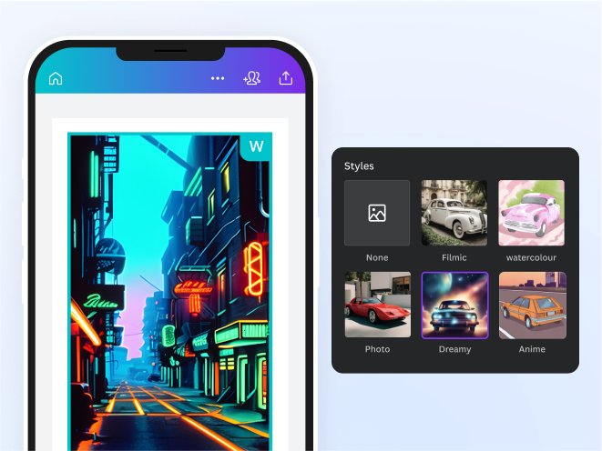 Free AI Art Generator - Online Text to Artwork App | Canva