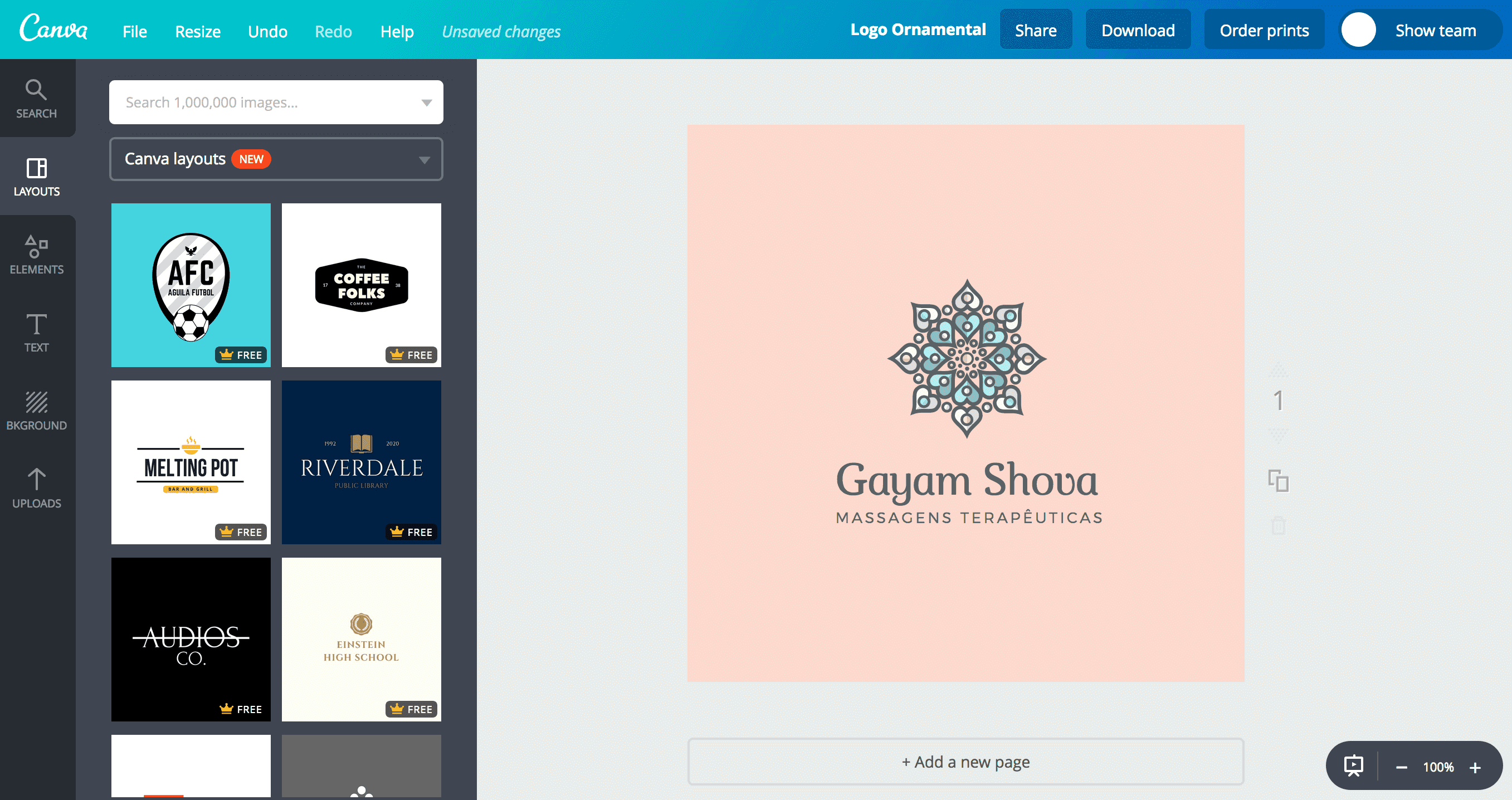 Logos ornamentais