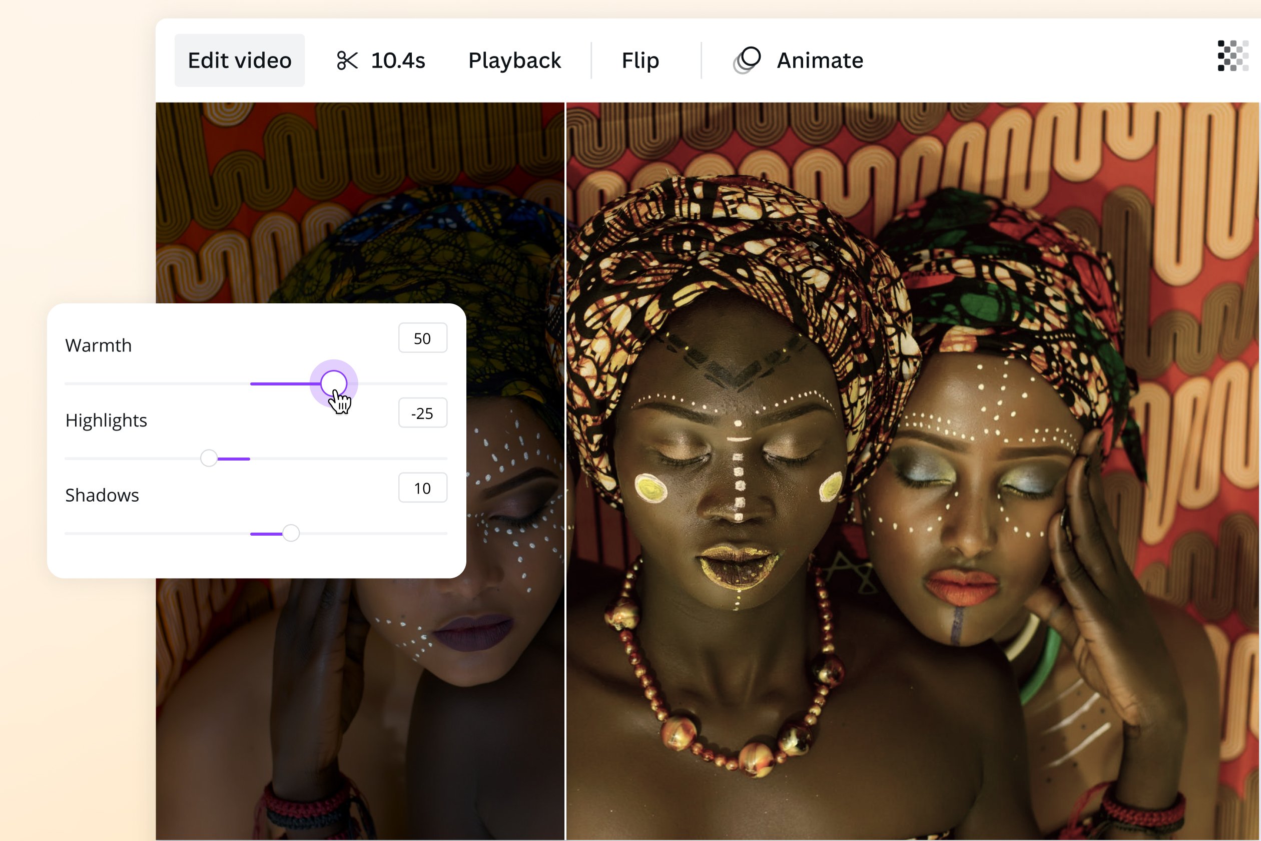Tarjeta 1 mejorar videos