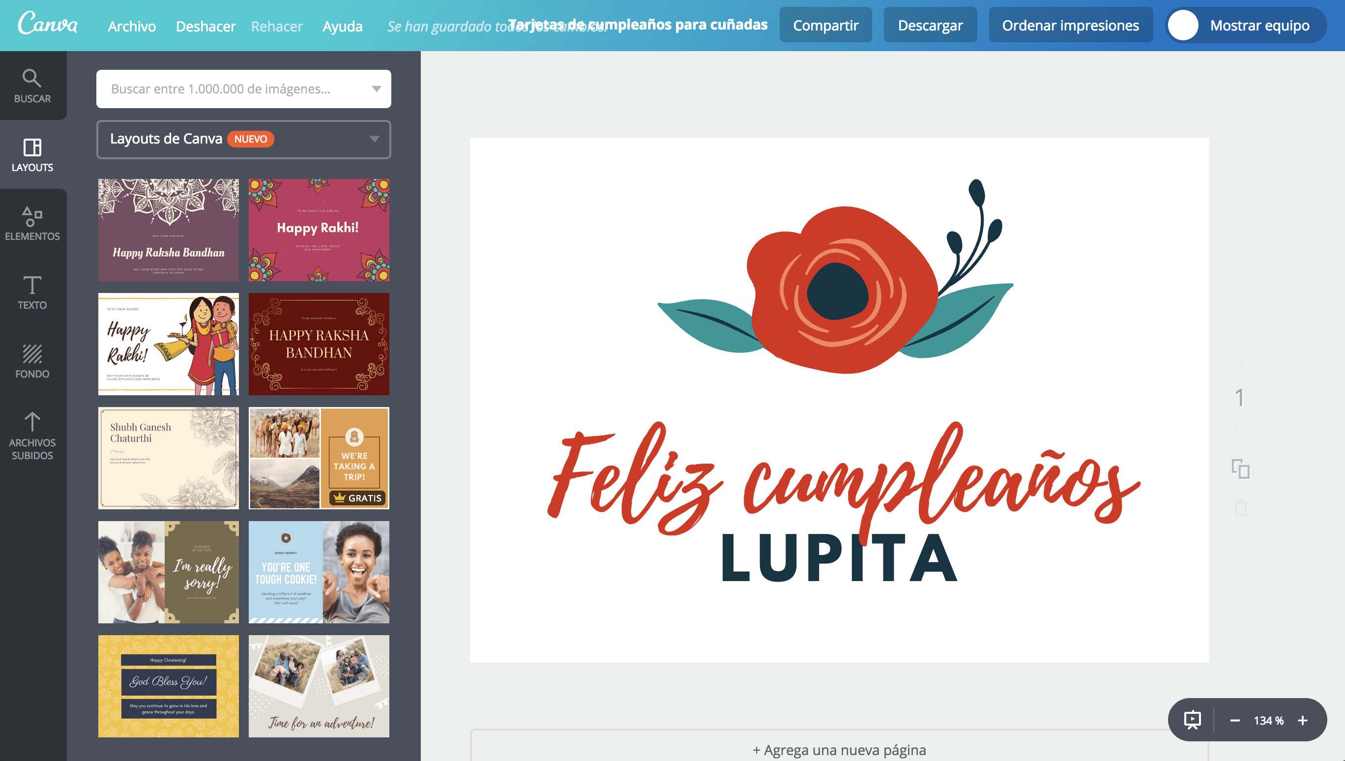 Tarjetas de cumpleaños para cuñadas Tarjetas de cumpleaños para cuñadas