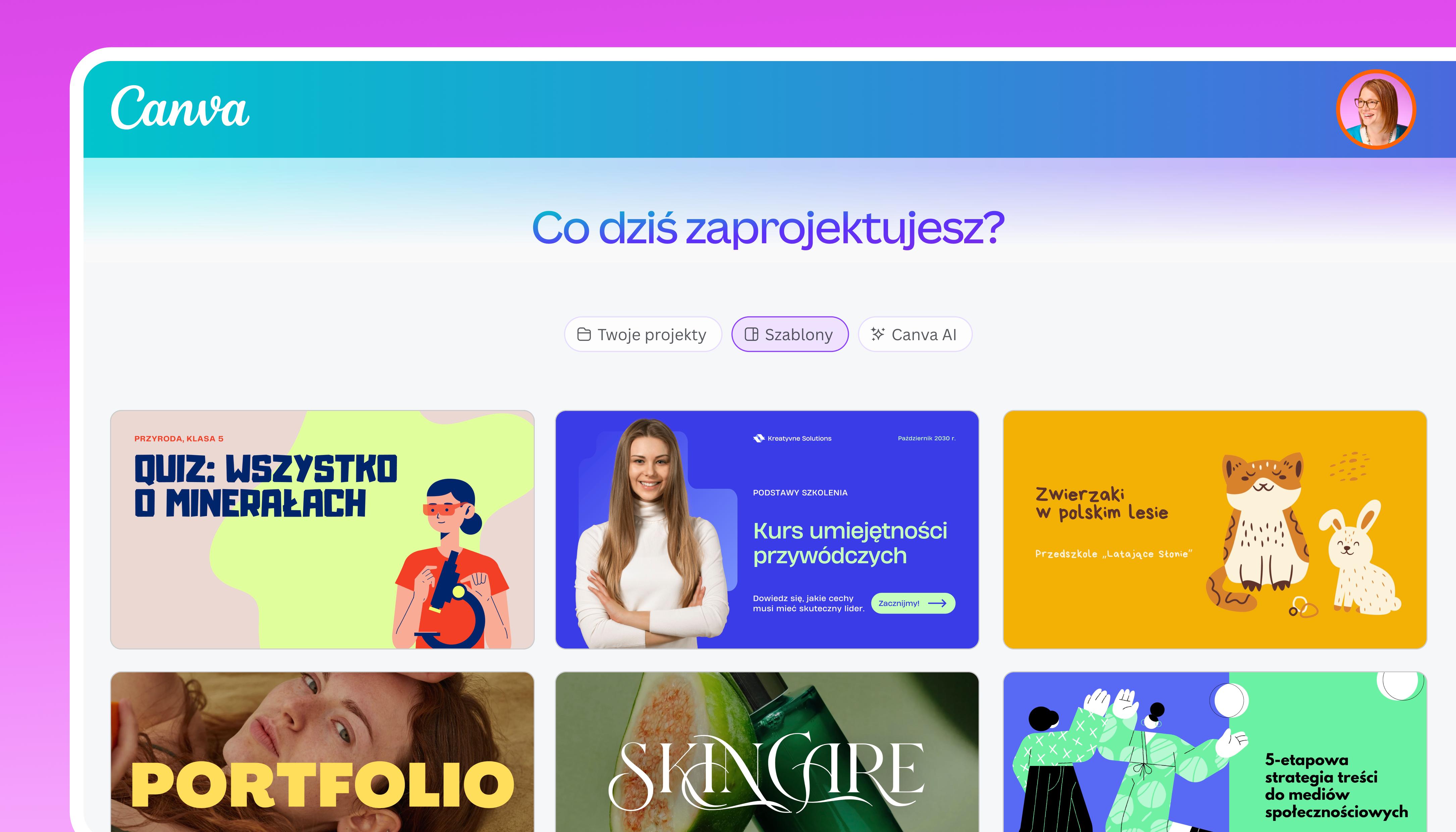 program do prezentacji Canva