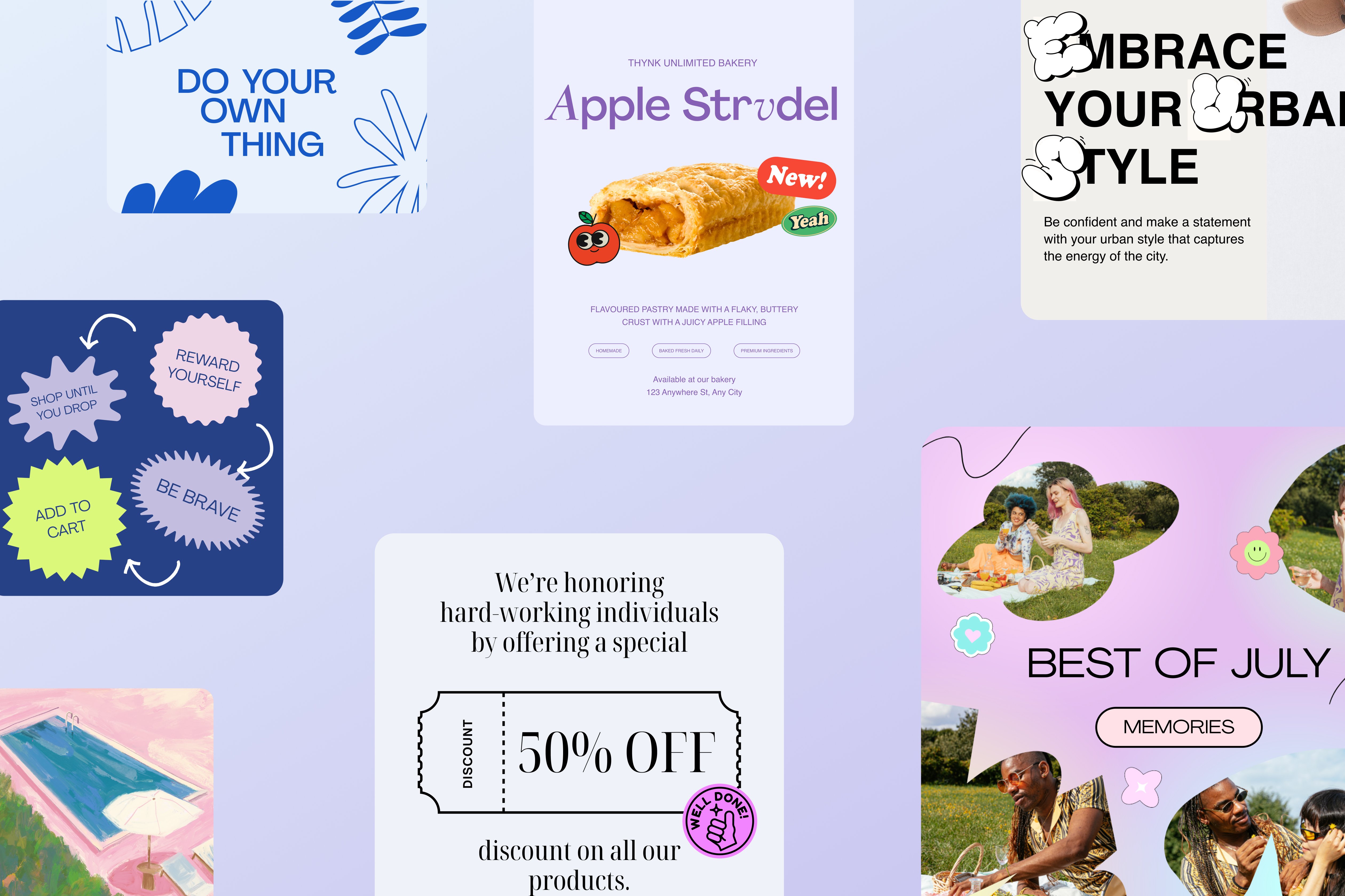 Create unlimited clipart edits