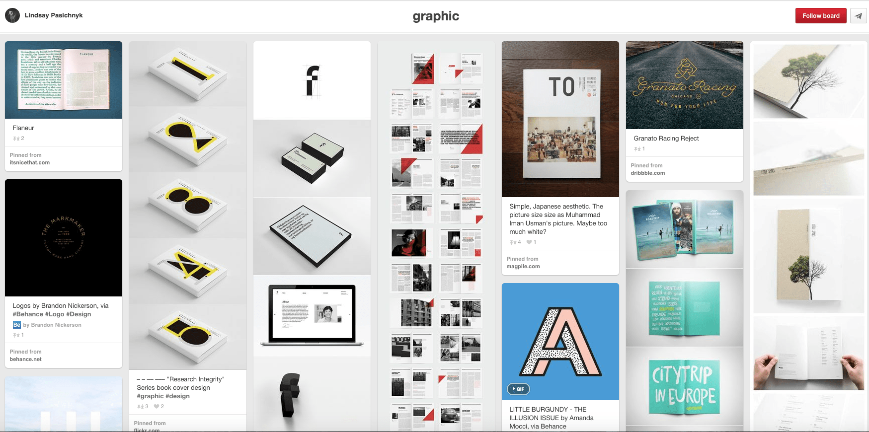 Pintrest Rant Layout 70 awesome design boards to follow on Pinterest