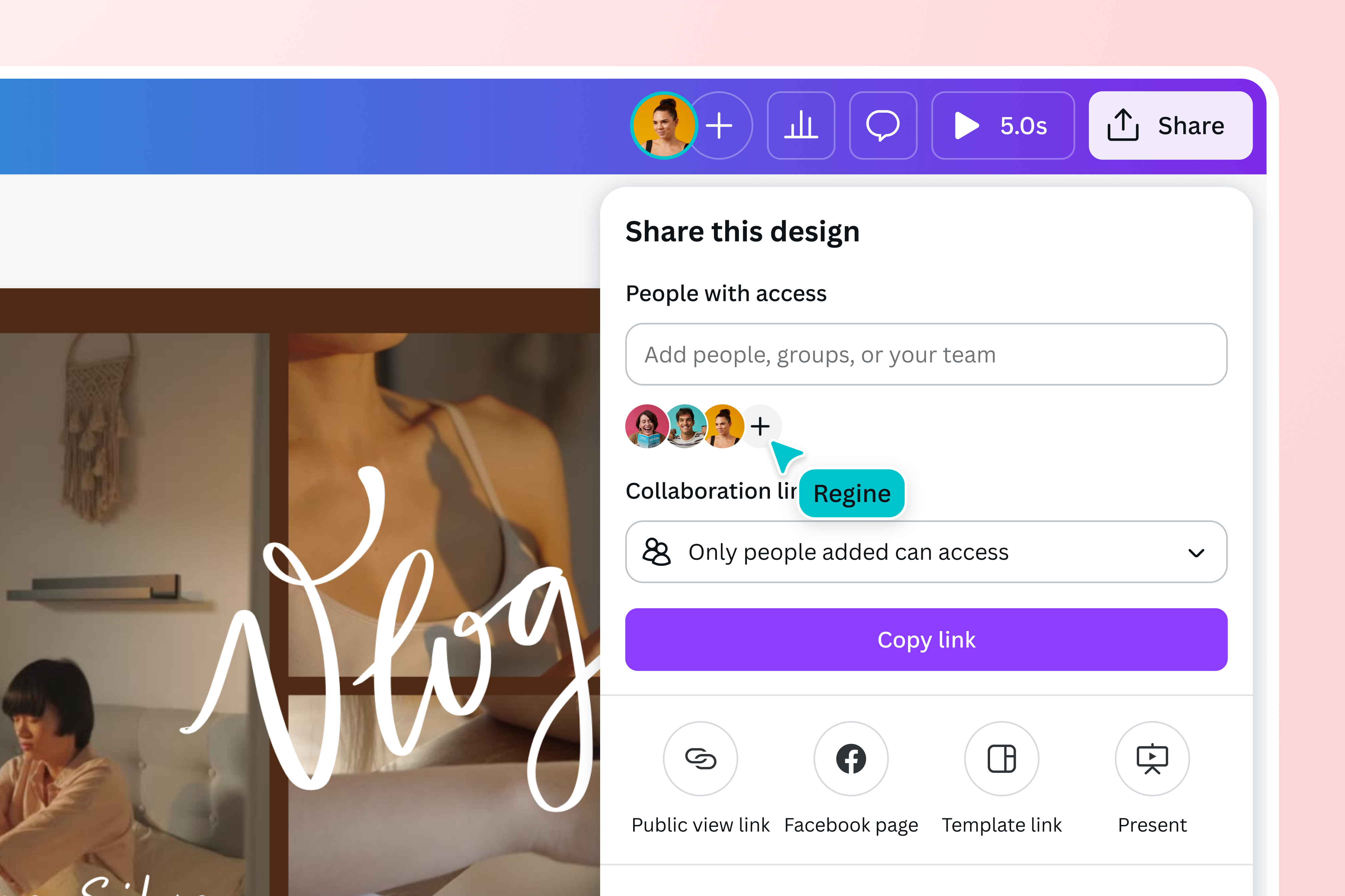 Edit and share, anytime, anywhere