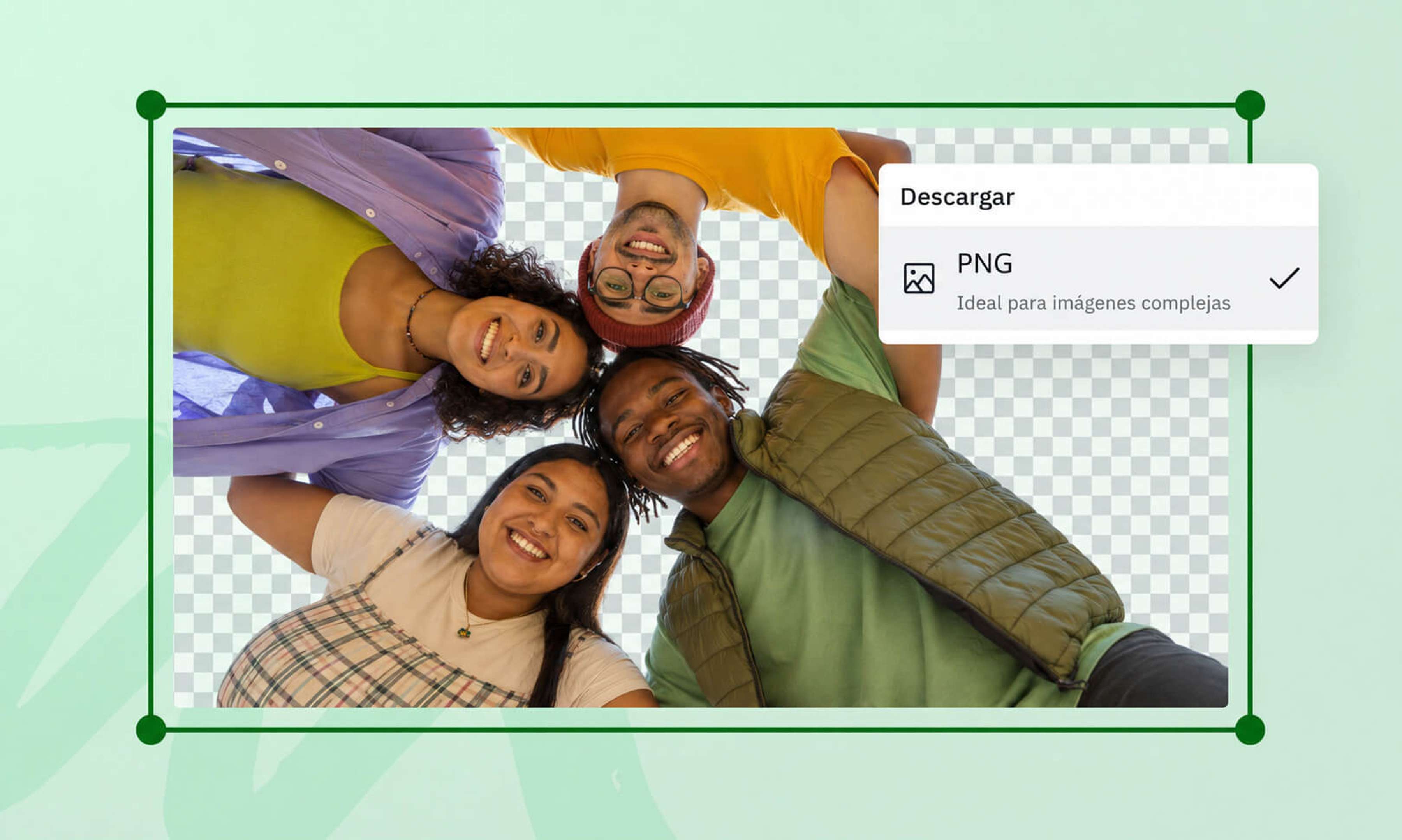 Quitar fondo con Canva