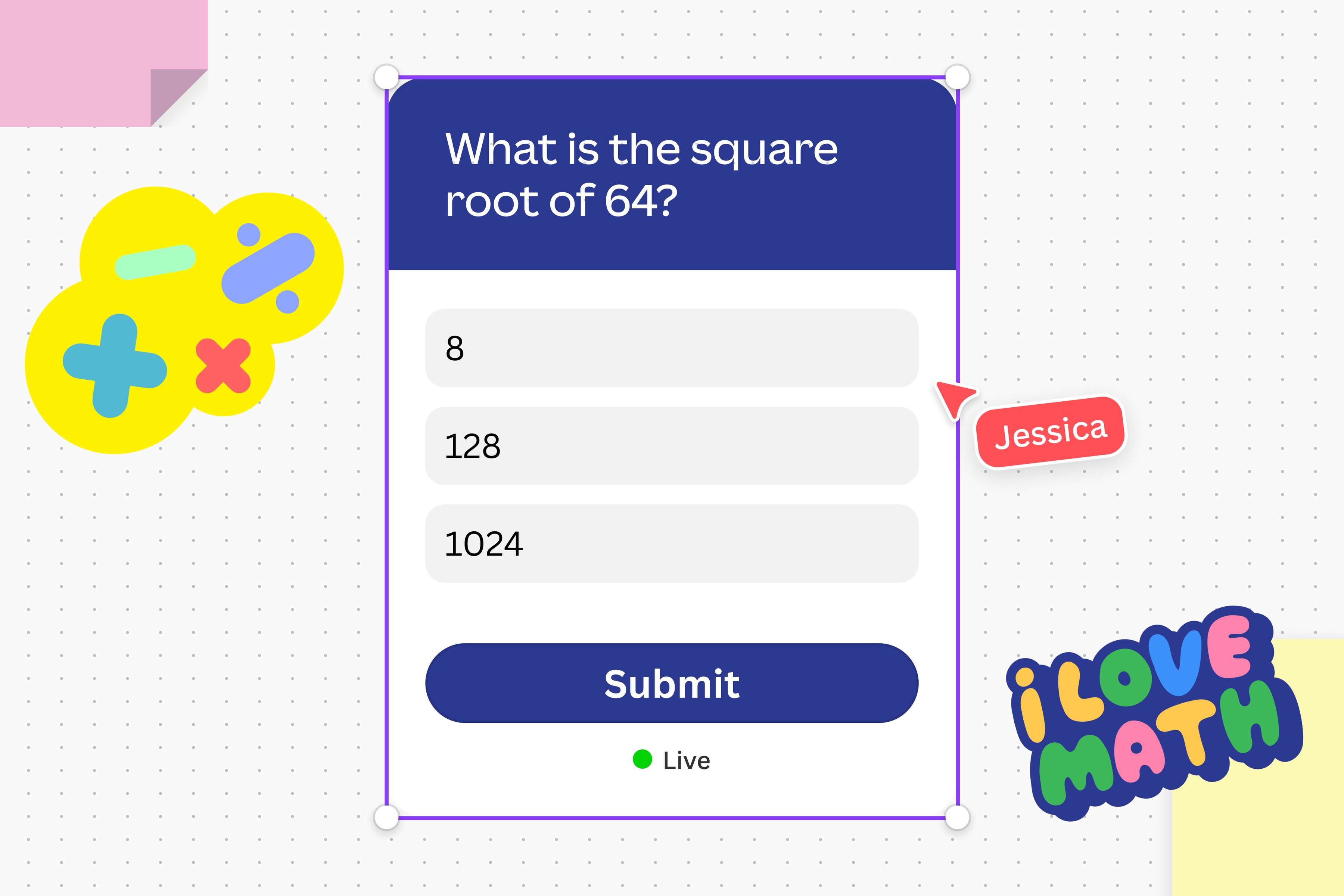 Edition du design des questions et réponses d’un quiz généré par Canva