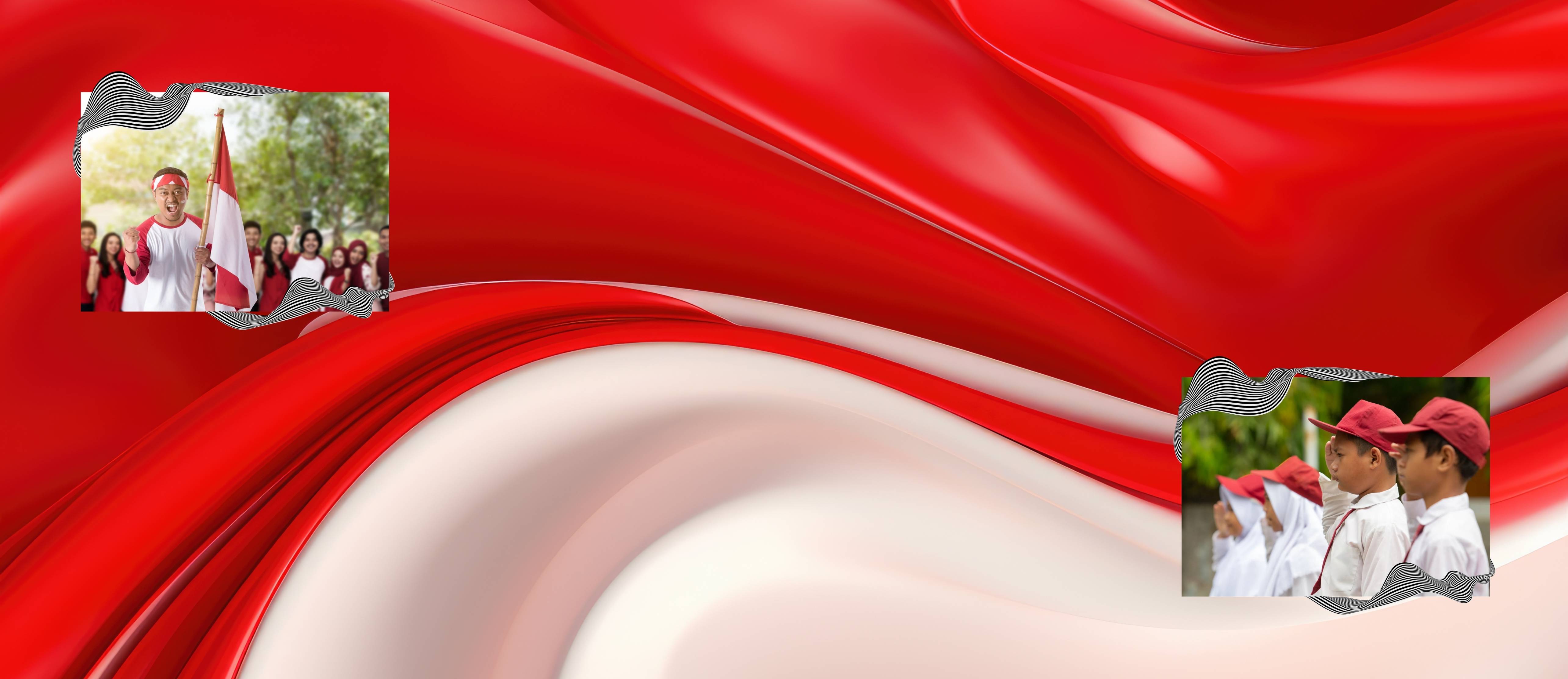 background merah putih
