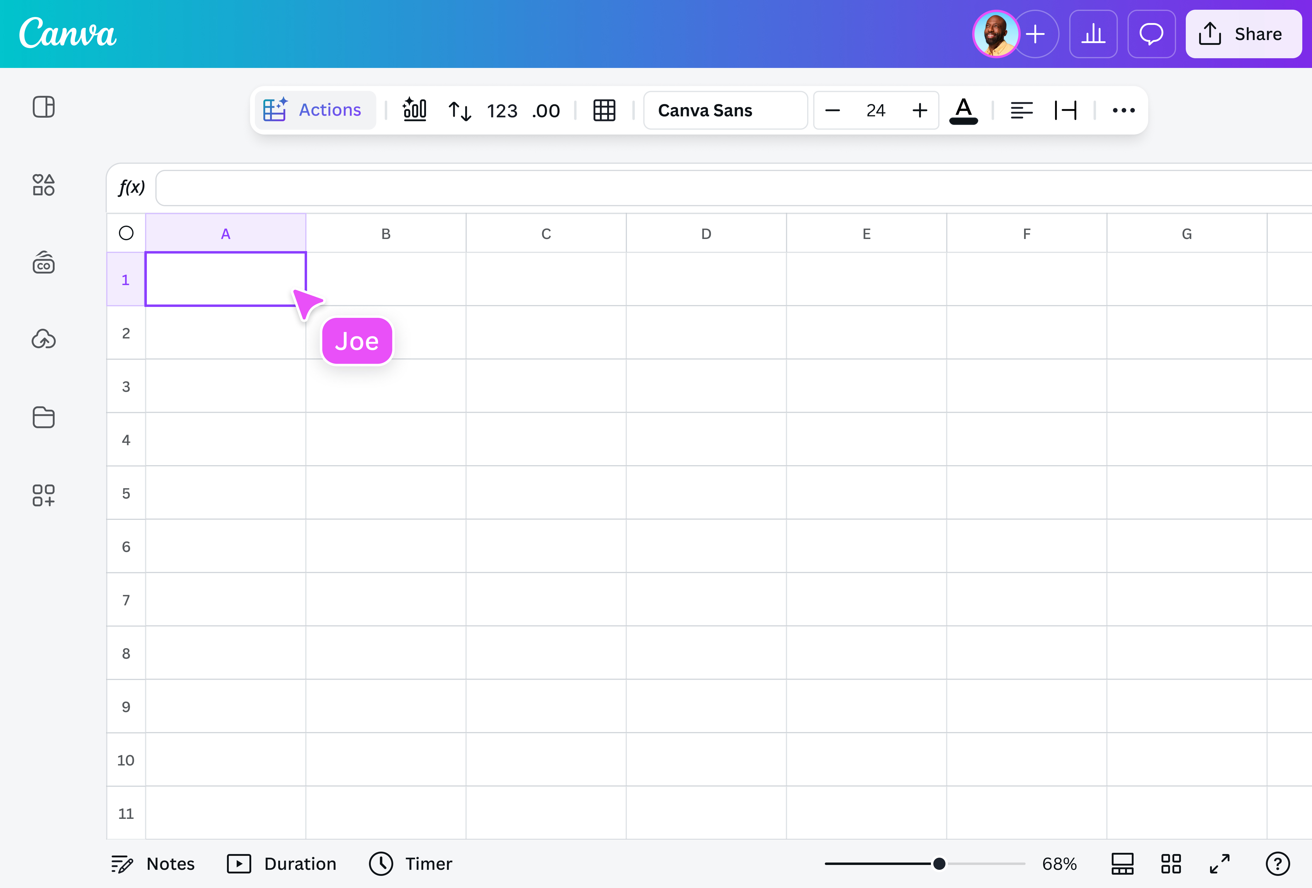 Create formulas with Canva's free generator.