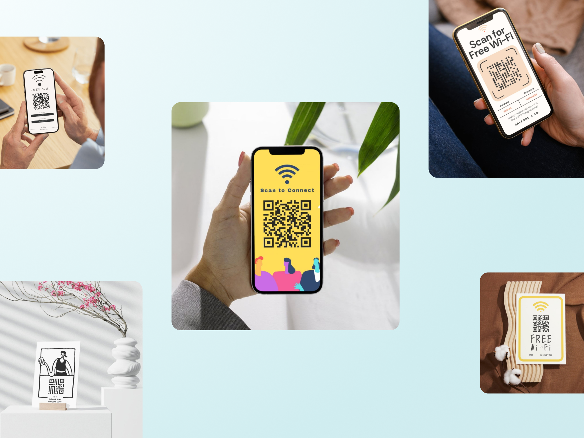 Free WiFi QR Code Generator | Canva