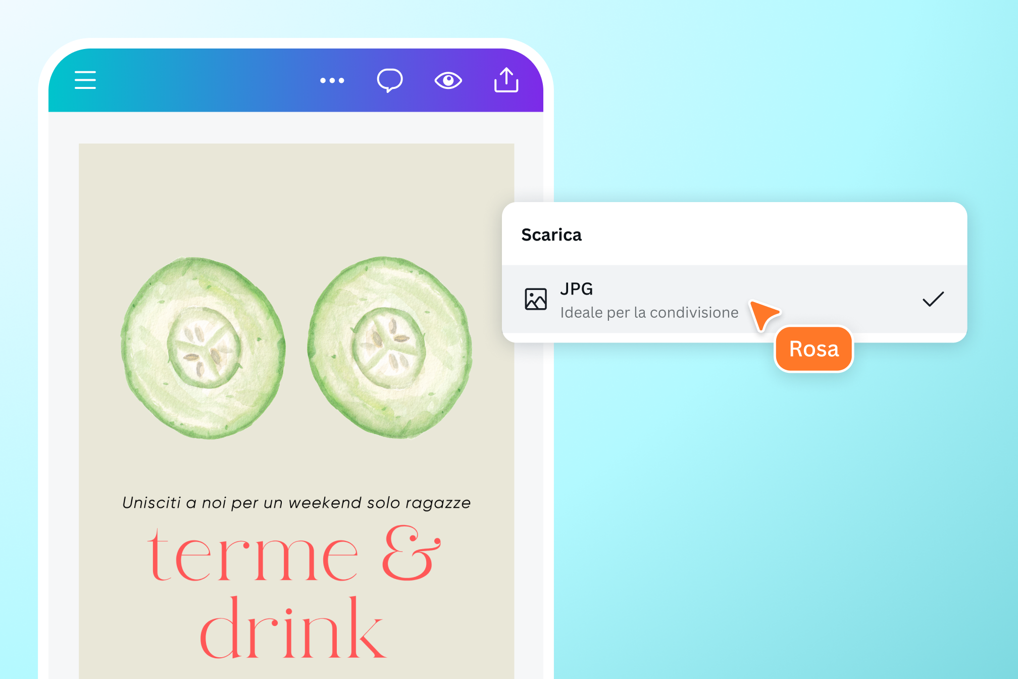 Anteprima strumento per ridimensionare foto per post Instagram online