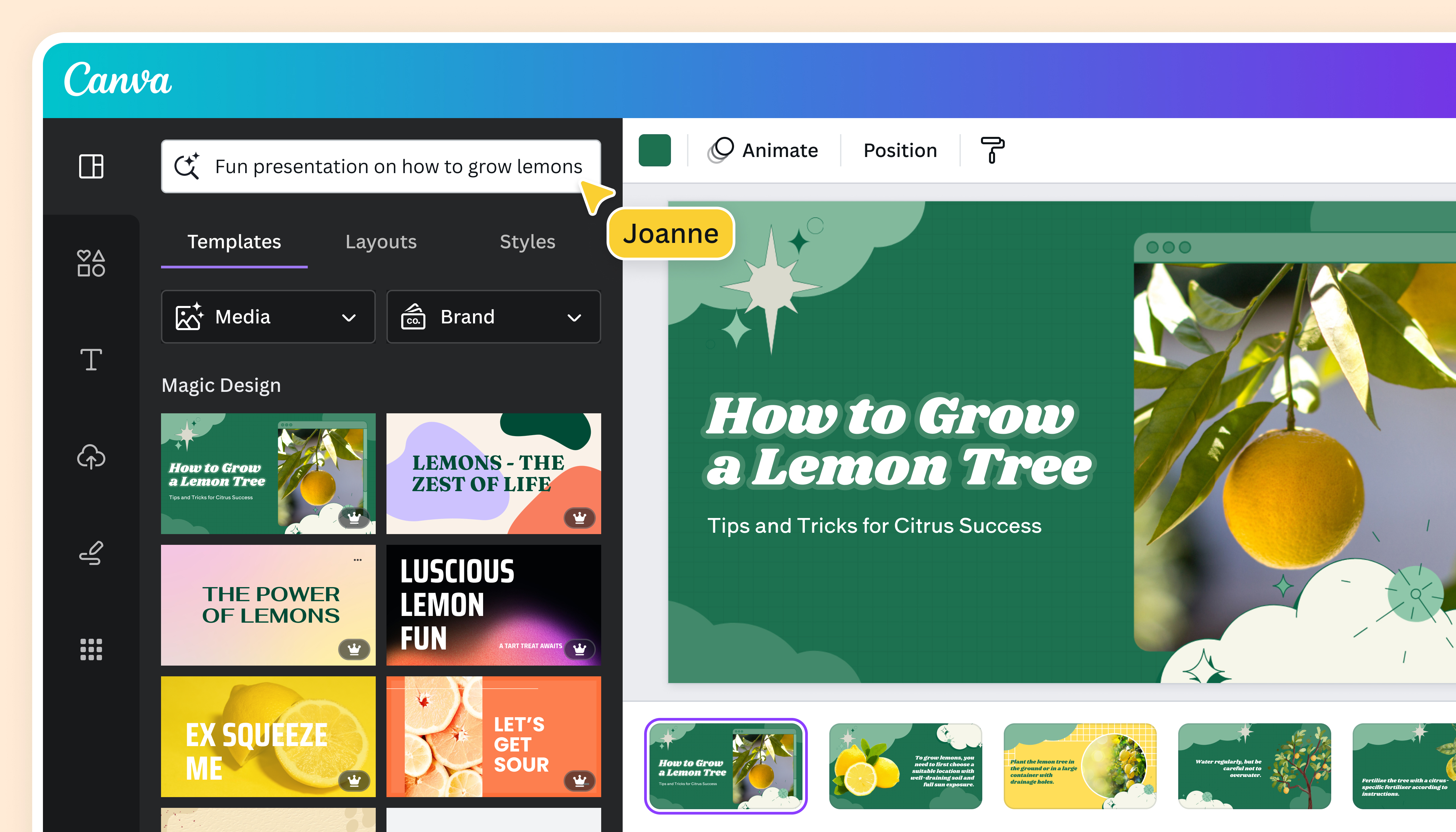 Canva AI Presentation Maker Lead Image