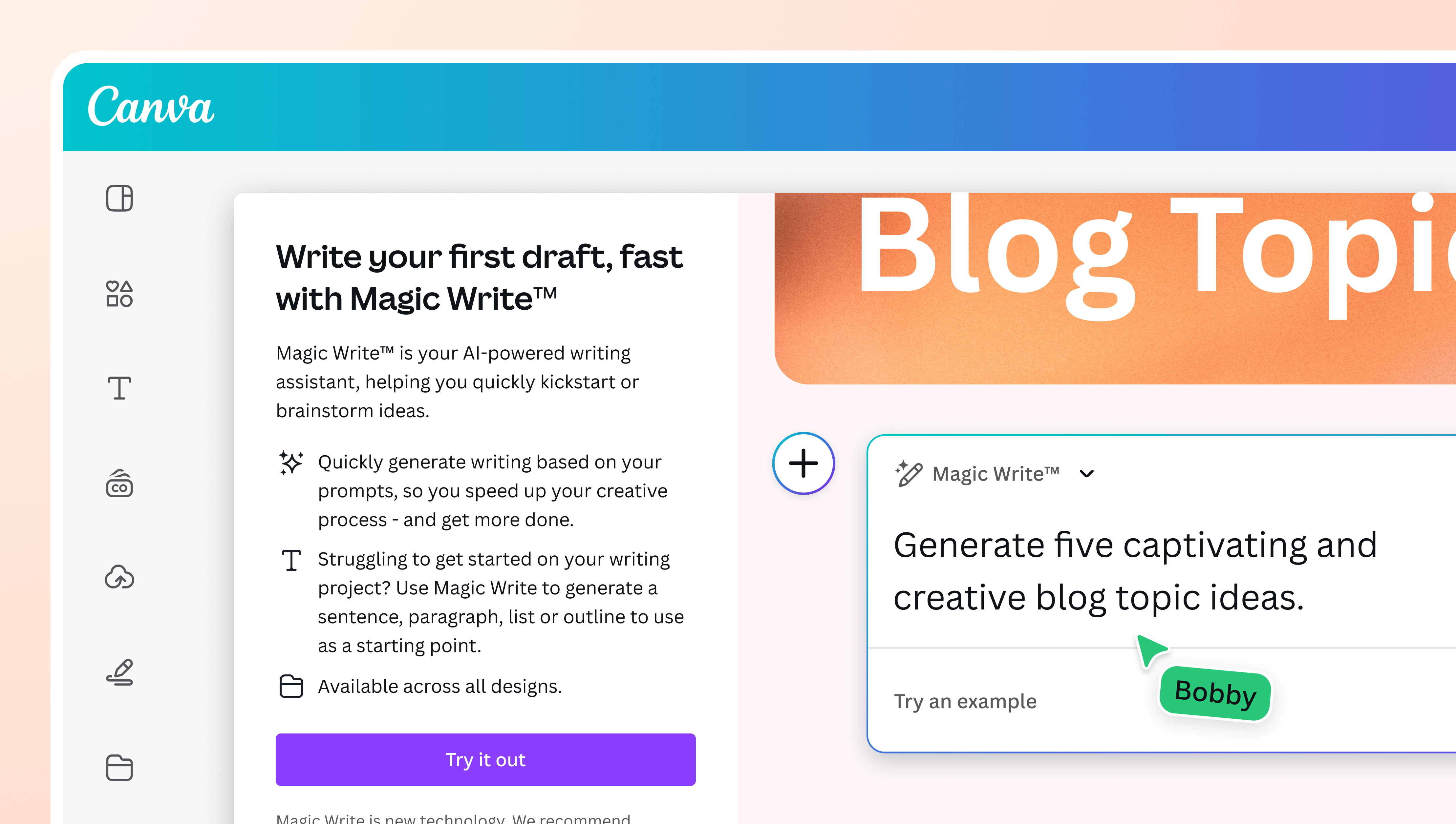 membuat topik blog