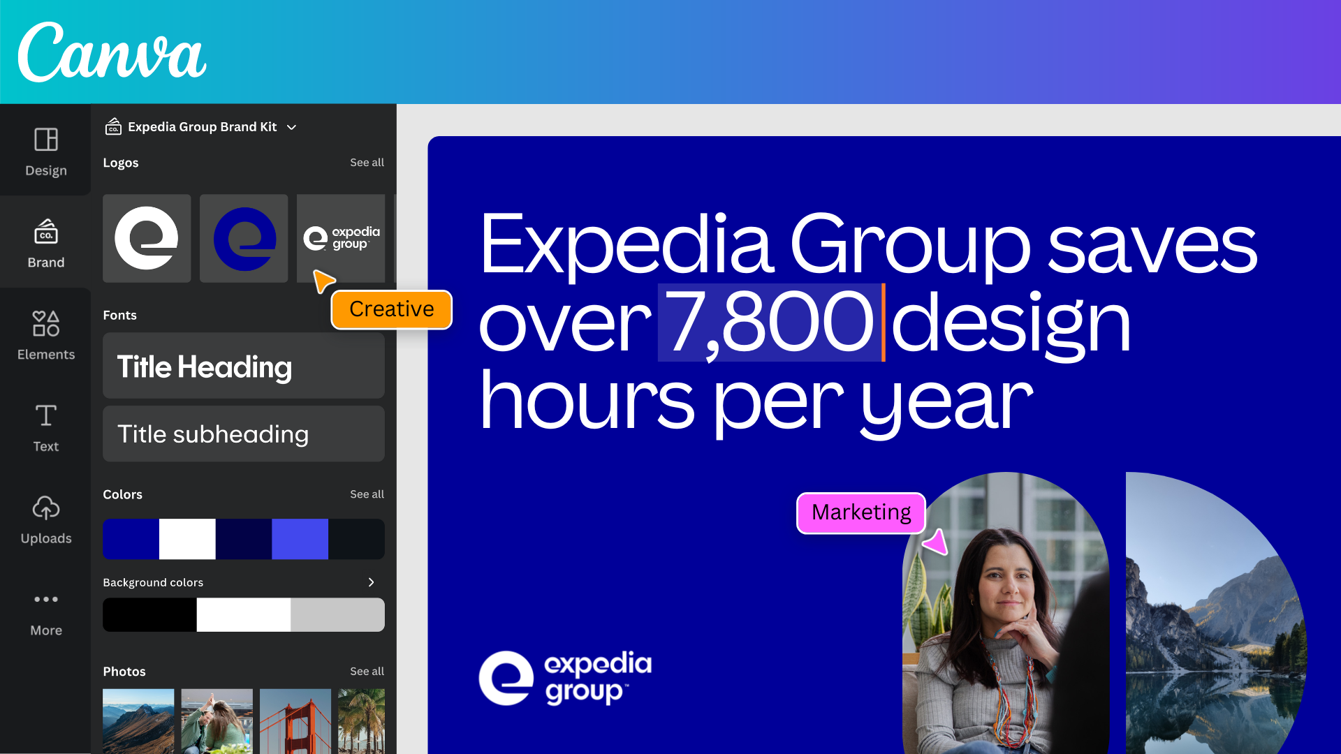 How Expedia Group saves over 160 design hours per week with Canva