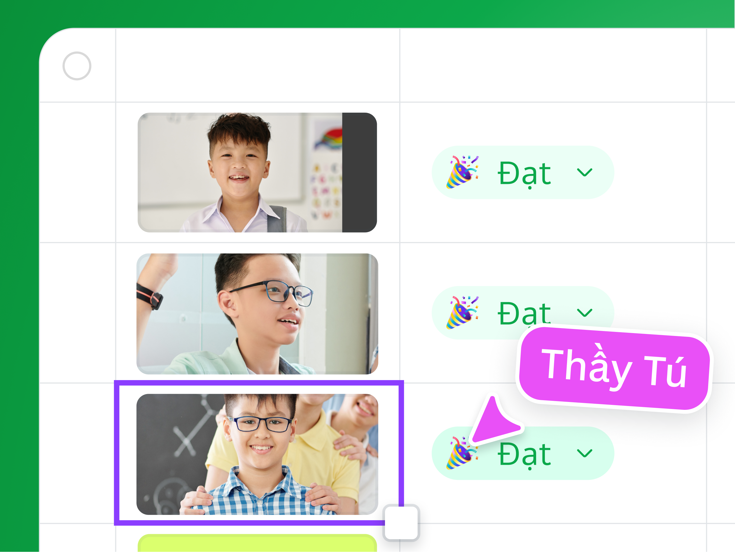 Theo d&otilde;i kết quả b&agrave;i tập của học sinh tr&ecirc;n Canva