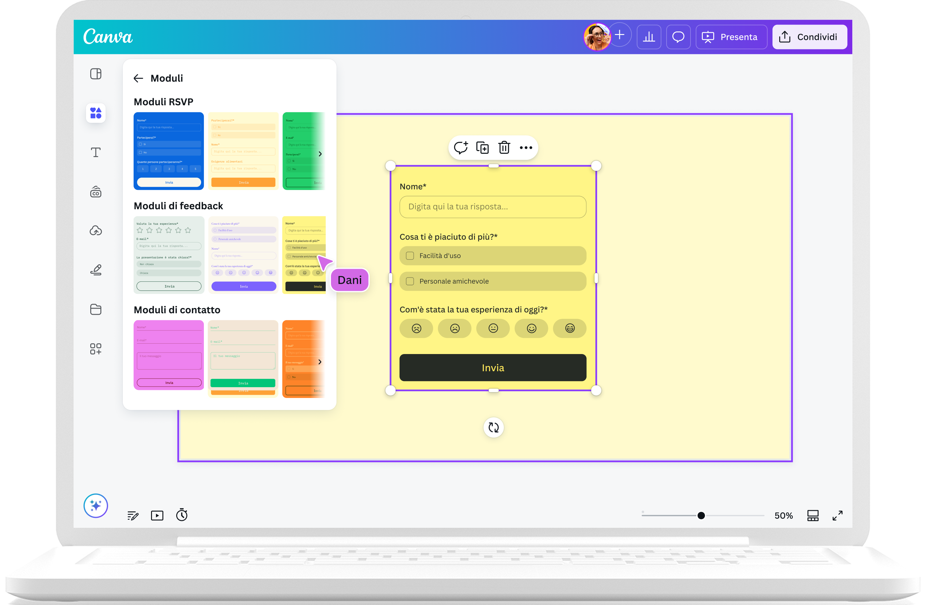 Come creare form online