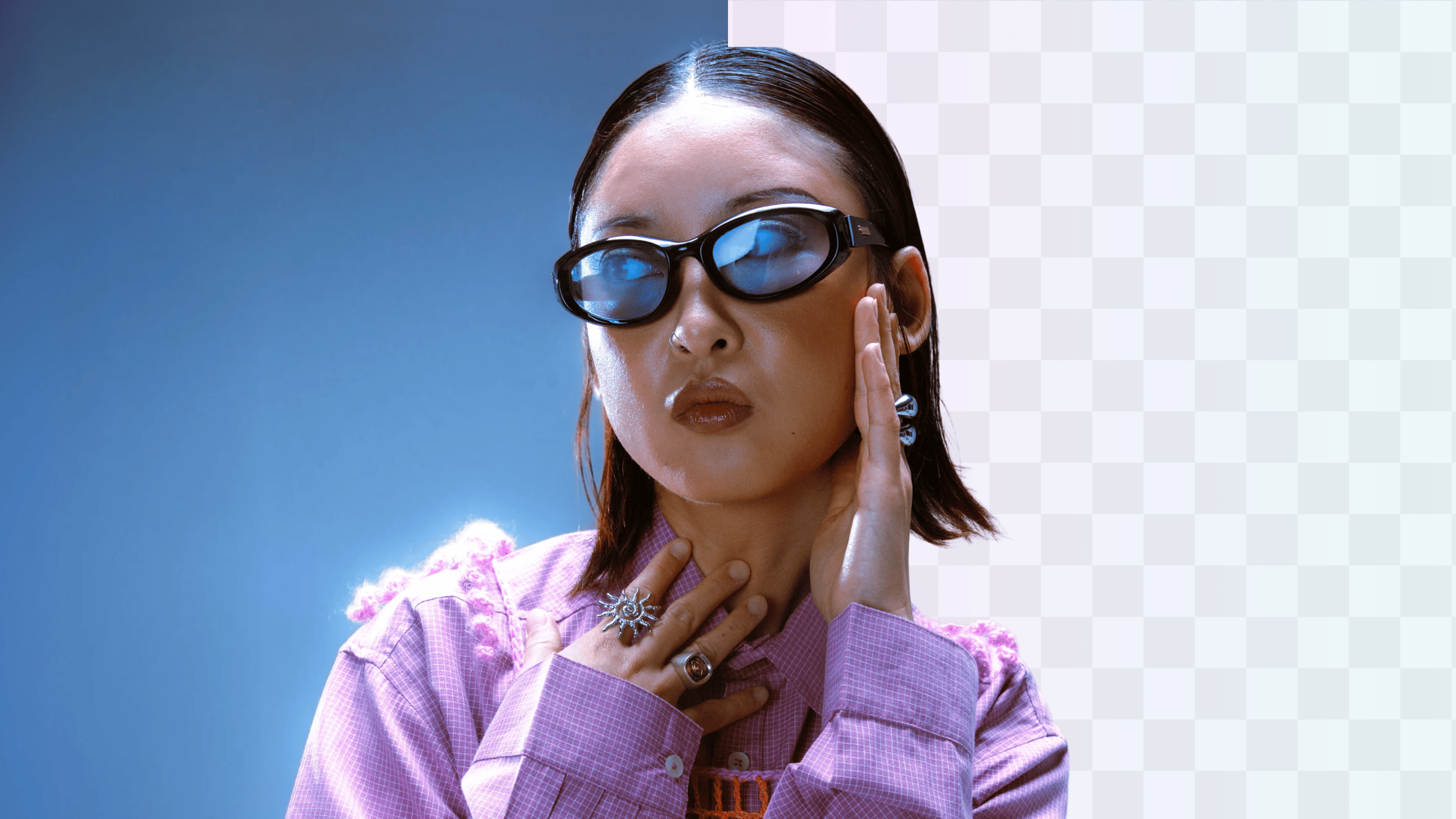 Make the image background transparent