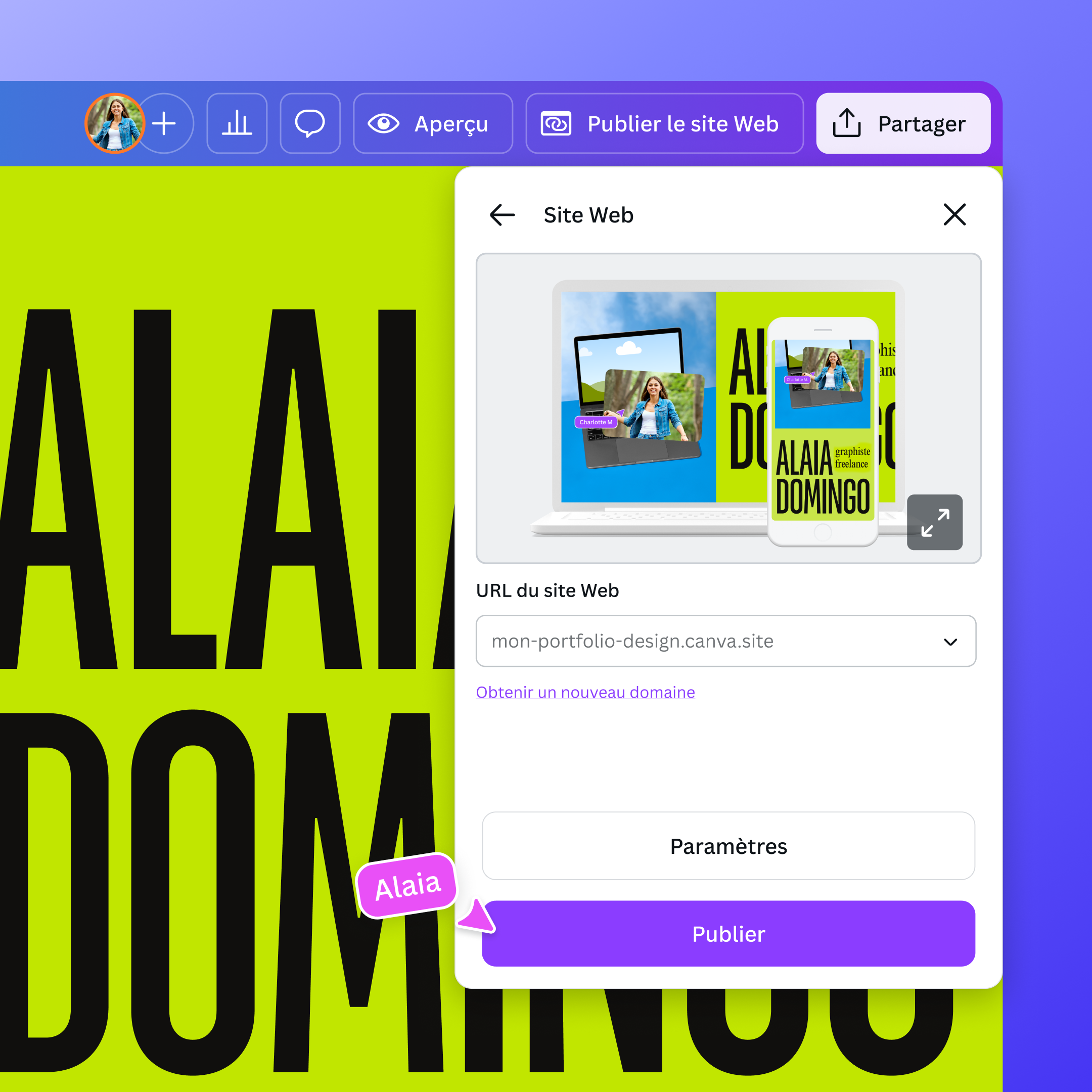 Un site web, tous les formats