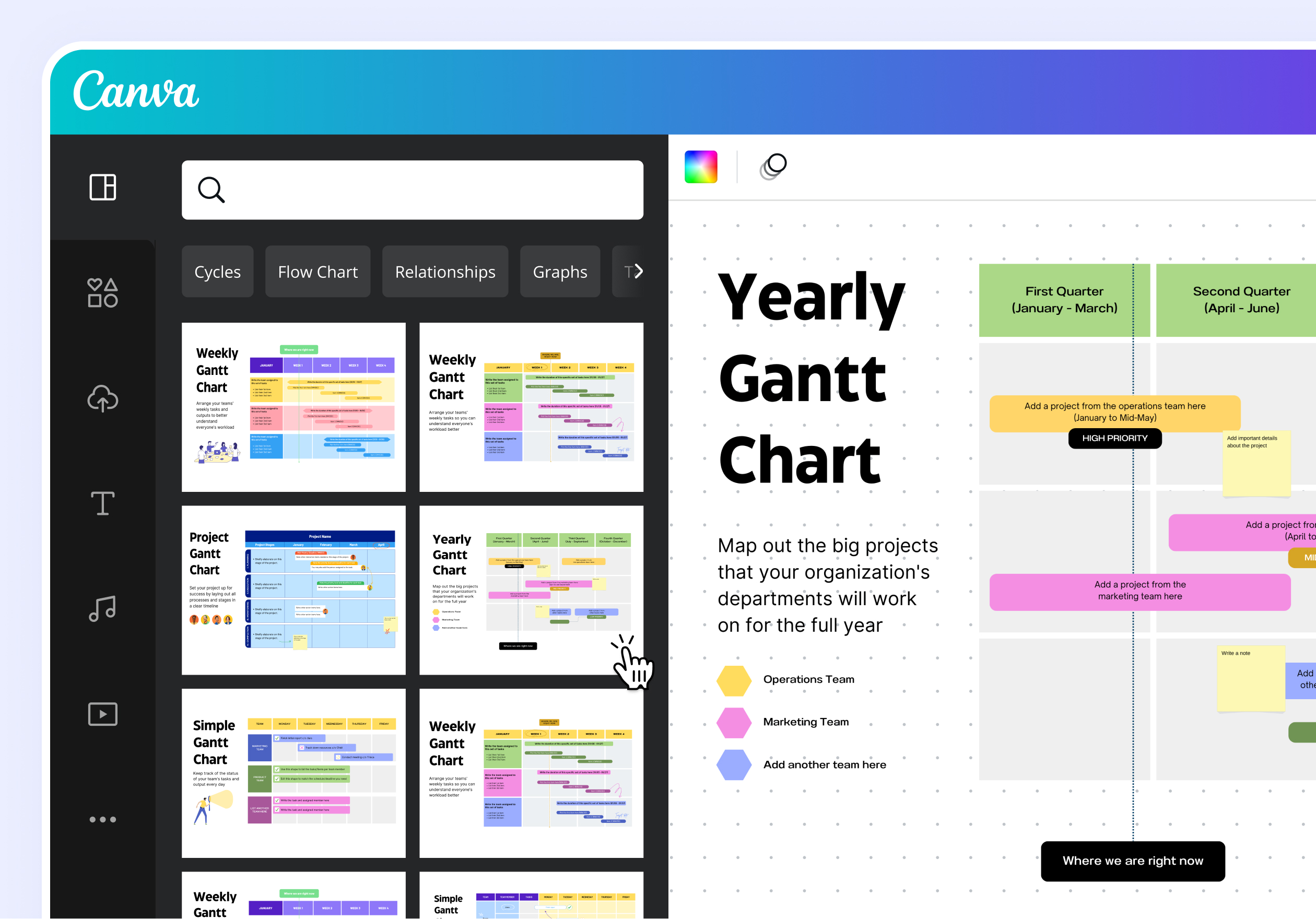 Graphs - Gantt Charts Promo Showcase 01