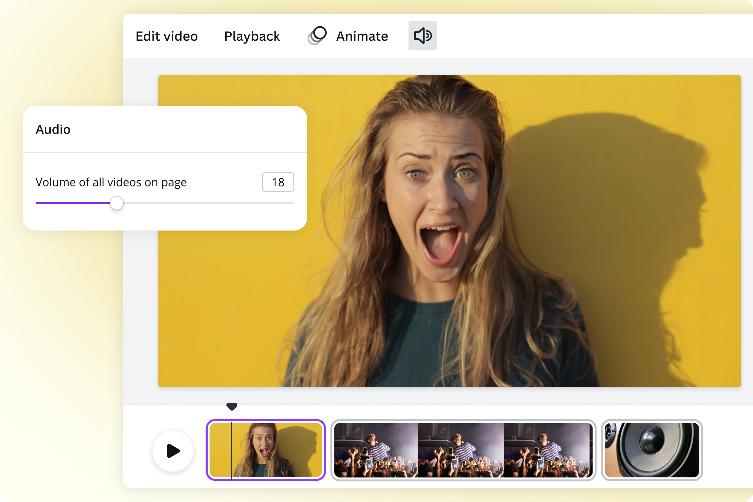 วิธีเร่งความเร็ววิดีโอ ปิดเสียงหรือลดระดับเสียงลง