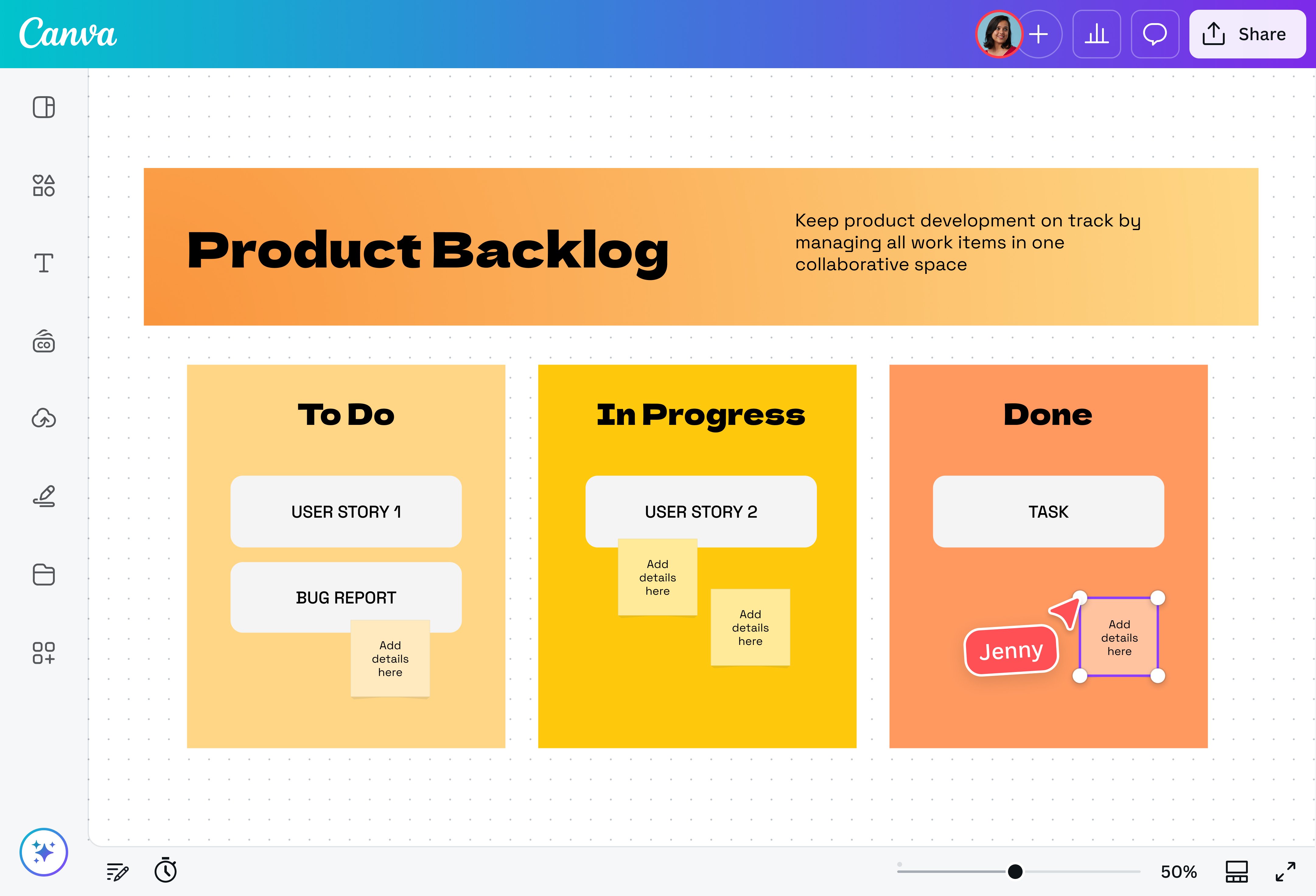 What Is a Product Backlog? Definition and Examples | Canva